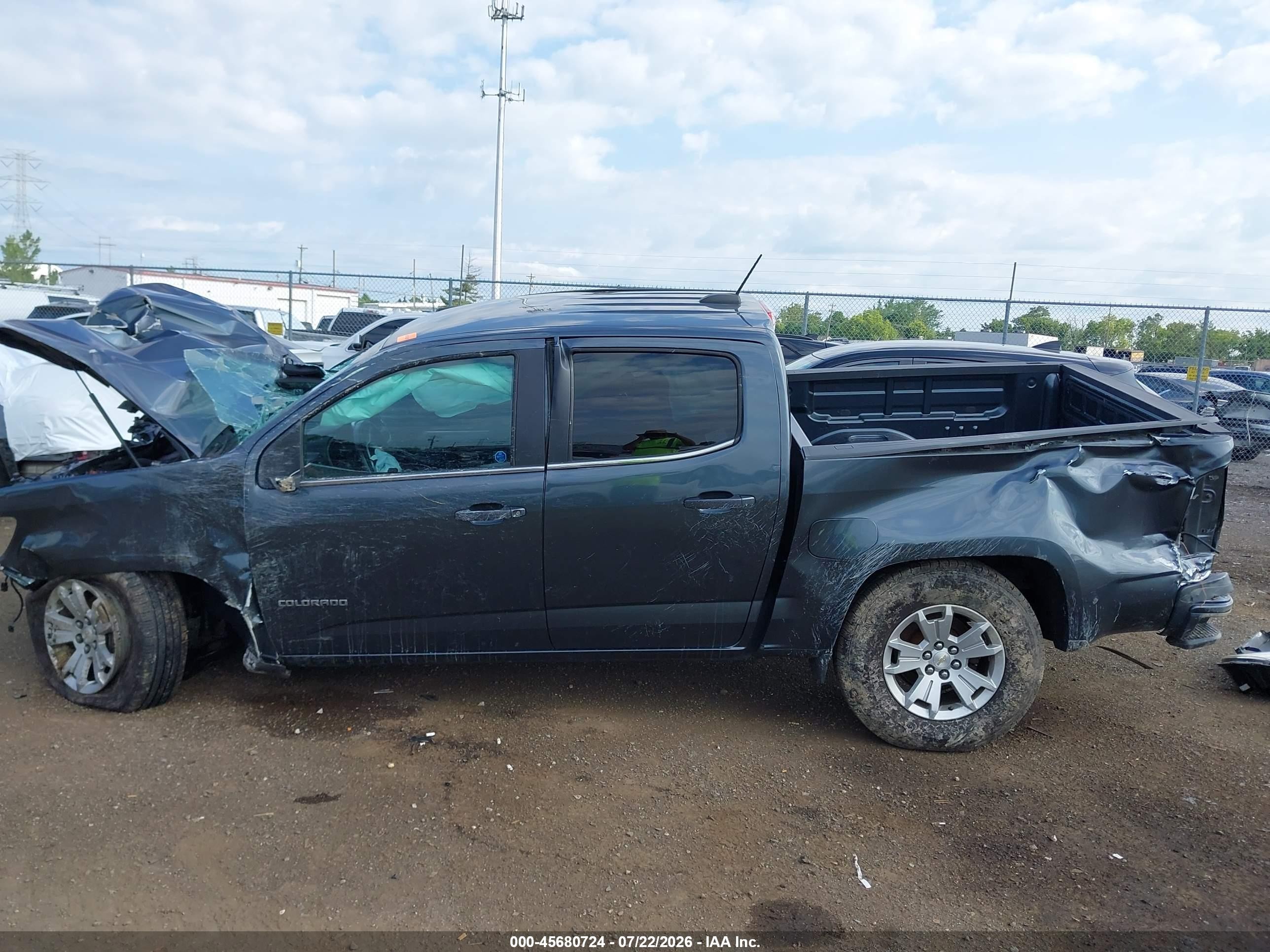 2015 Chevrolet Colorado 2wd Lt Серый vin: 1GCGSBEA0F1177561
