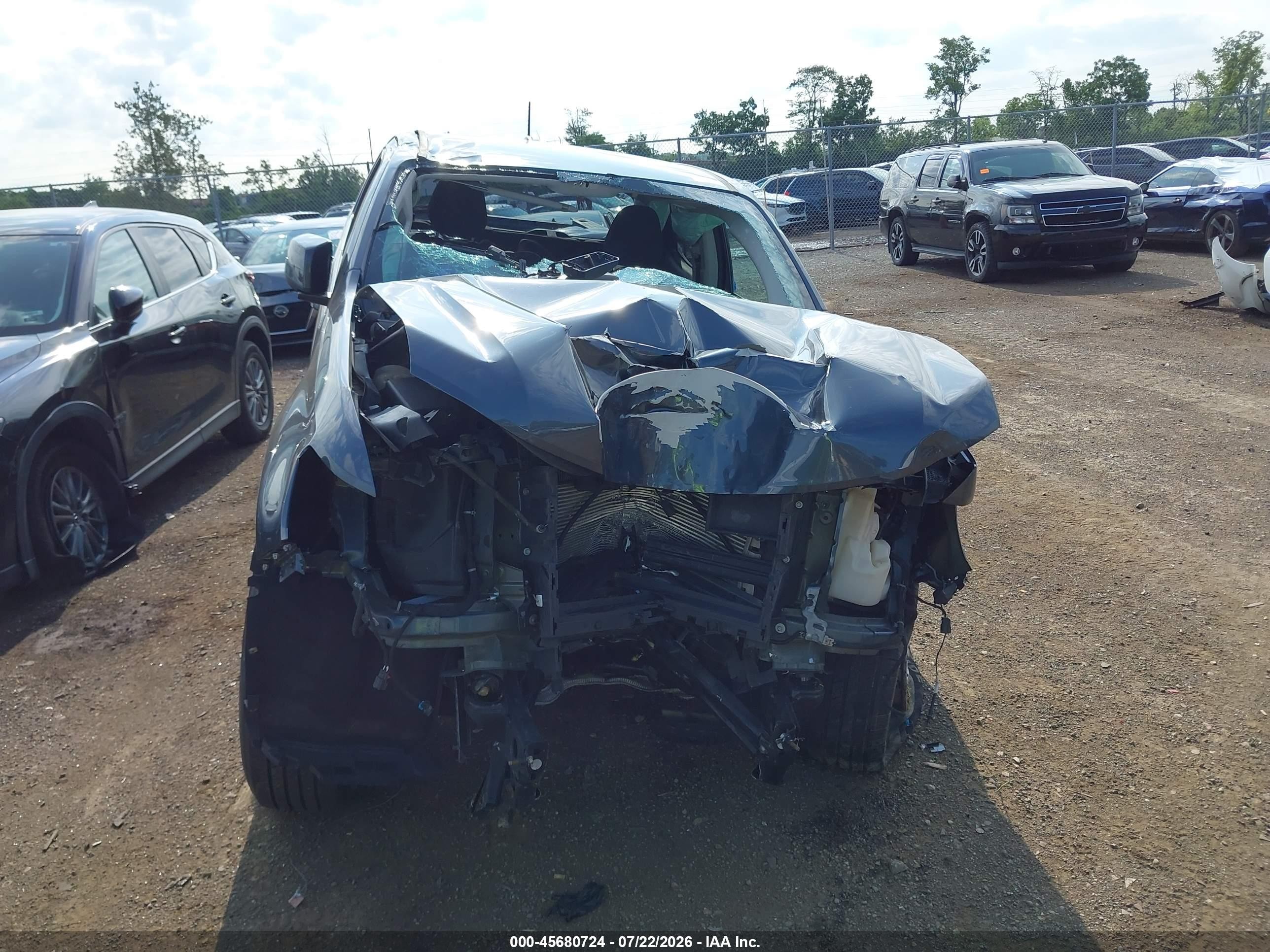2015 Chevrolet Colorado 2wd Lt Серый vin: 1GCGSBEA0F1177561