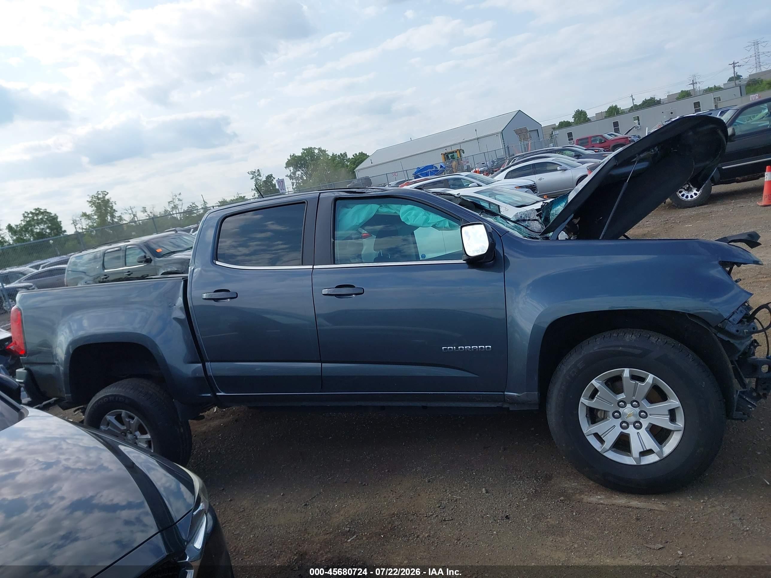 2015 Chevrolet Colorado 2wd Lt Серый vin: 1GCGSBEA0F1177561