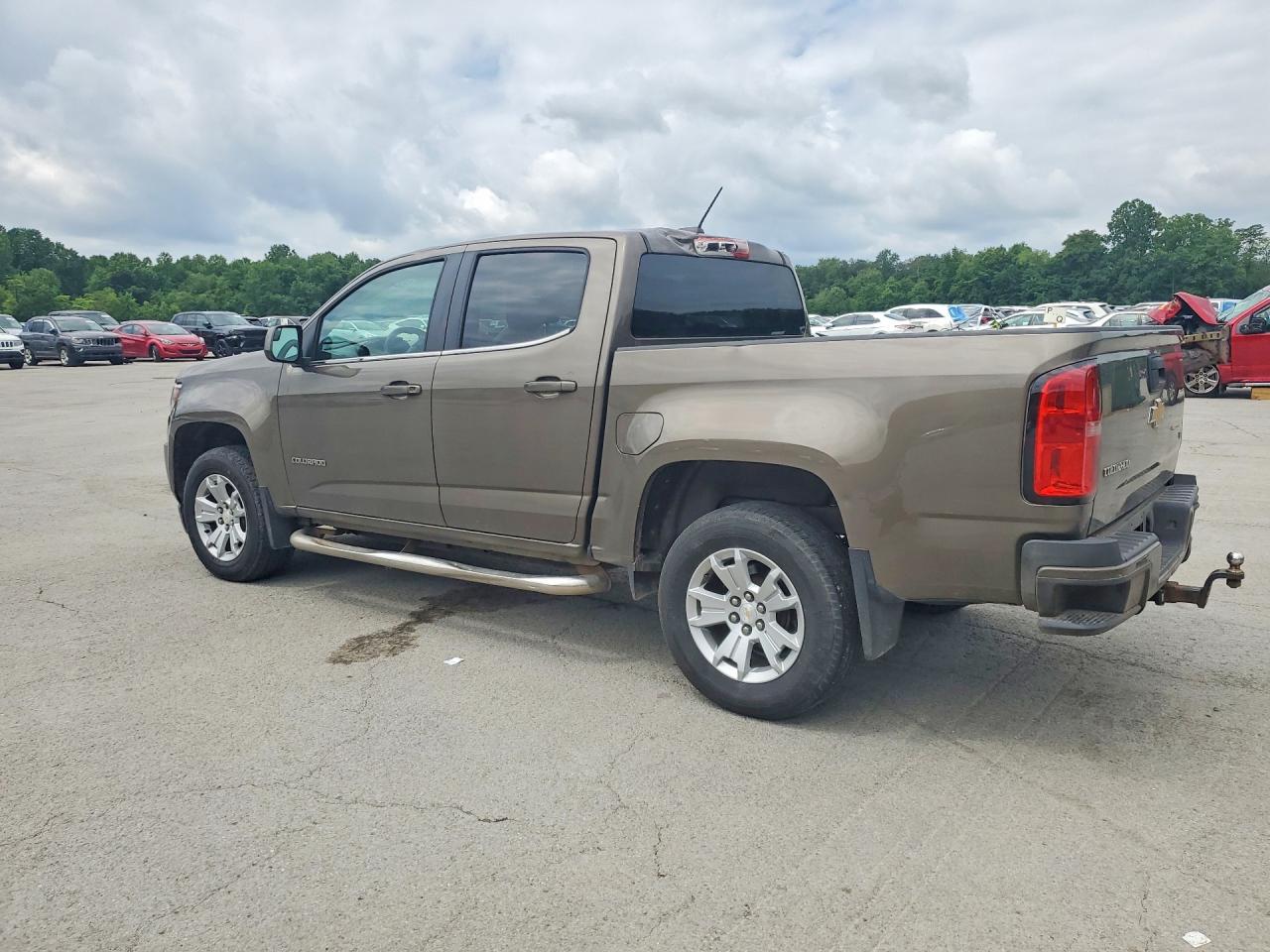 2015 Chevrolet Colorado Lt Brown vin: 1GCGSBEA0F1196885