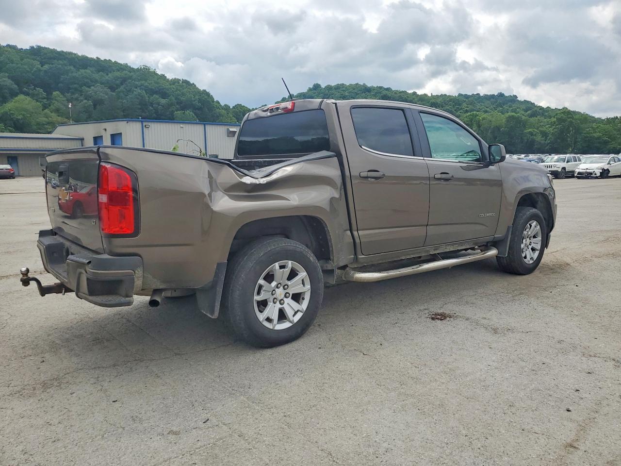 2015 Chevrolet Colorado Lt Brown vin: 1GCGSBEA0F1196885
