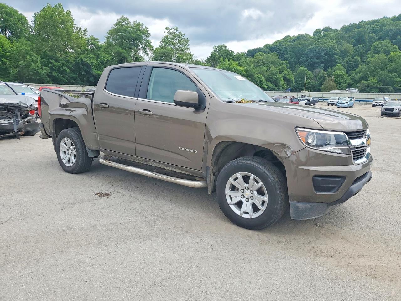 2015 Chevrolet Colorado Lt Brown vin: 1GCGSBEA0F1196885