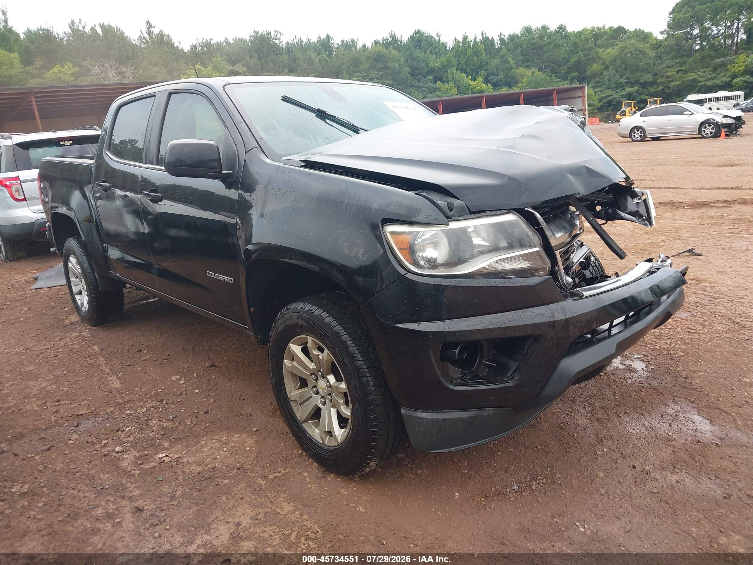 2015 Chevrolet Colorado 2wd Lt Black vin: 1GCGSBEA4F1148452