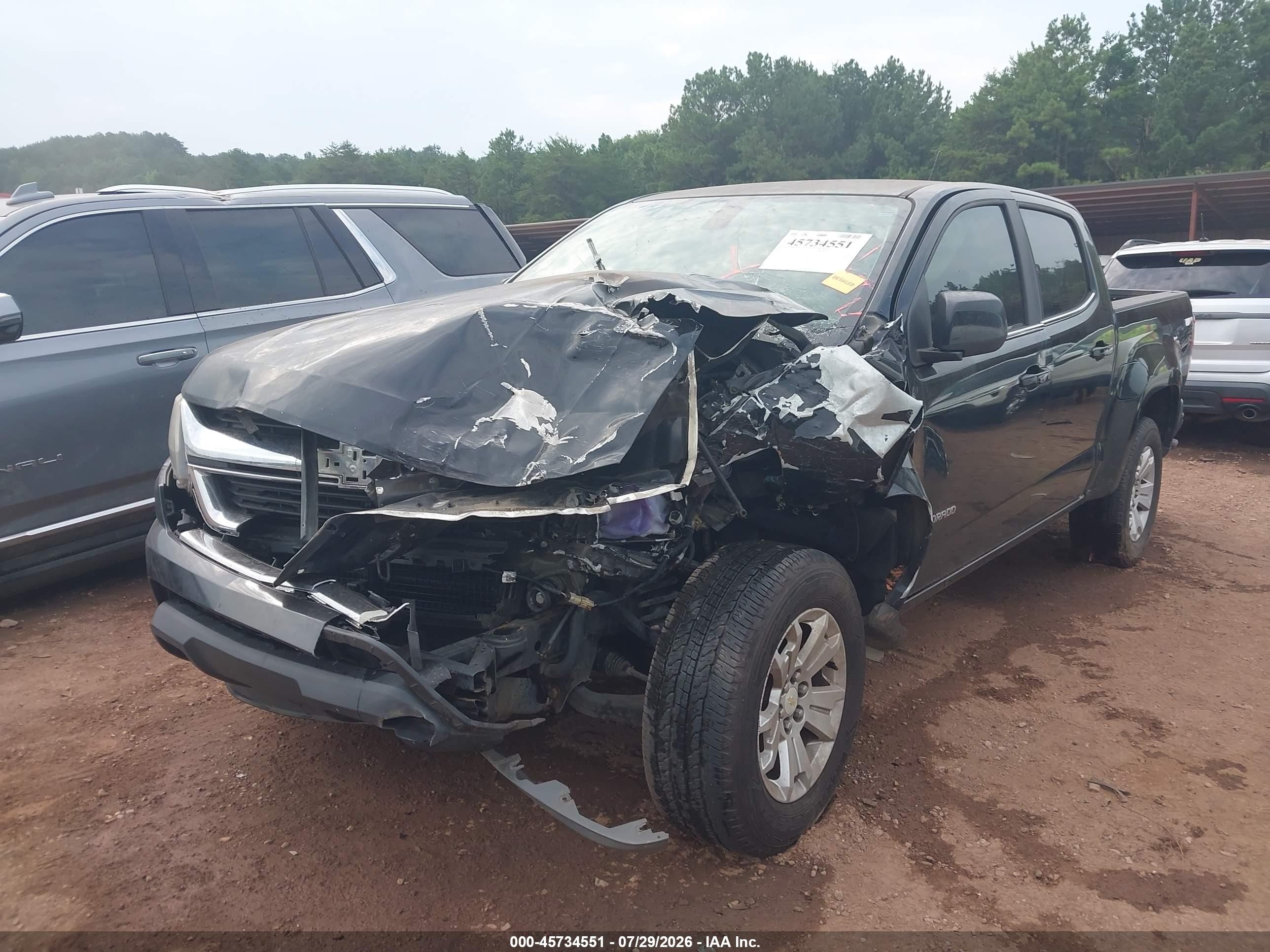 2015 Chevrolet Colorado 2wd Lt Black vin: 1GCGSBEA4F1148452