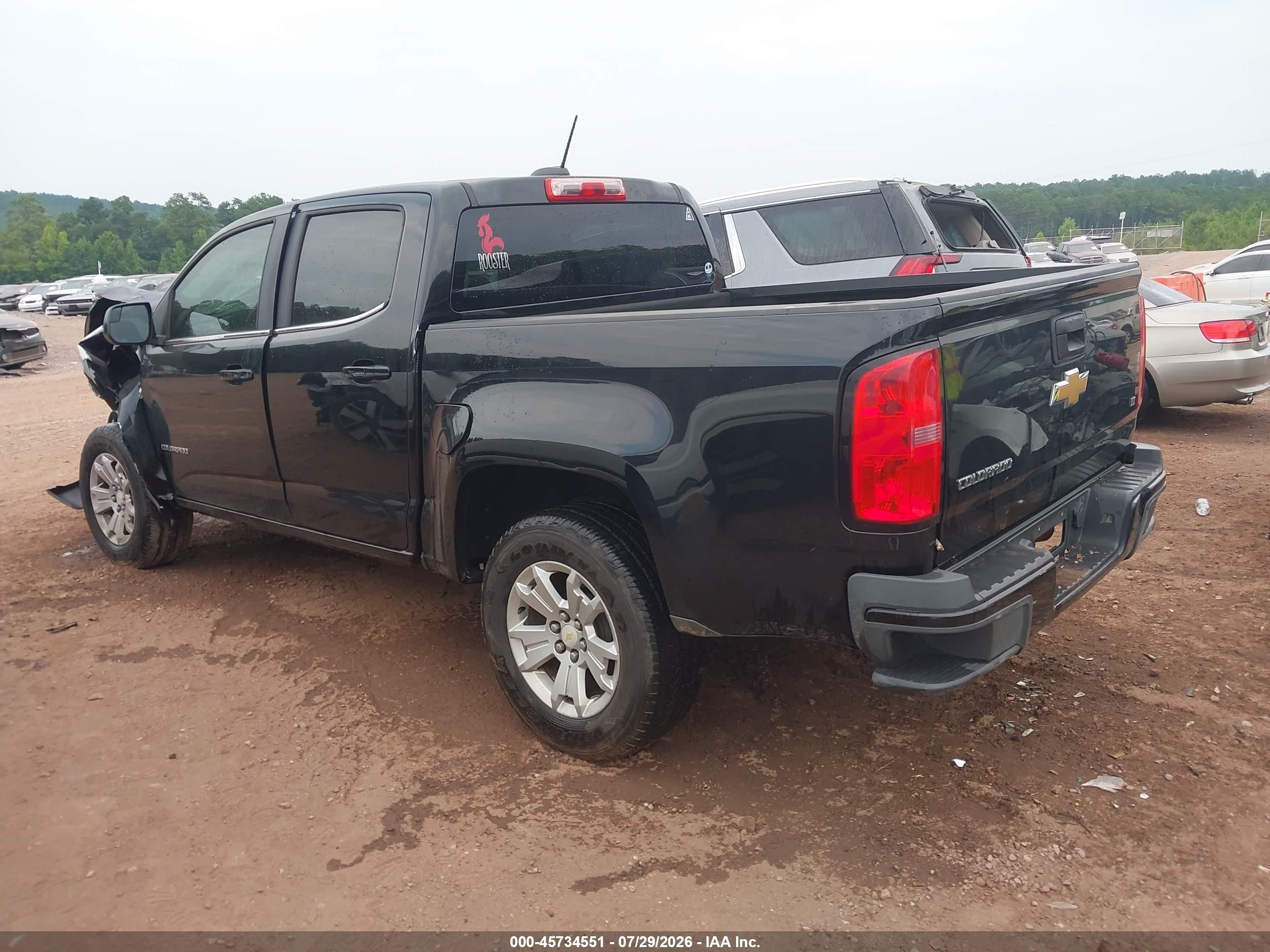 2015 Chevrolet Colorado 2wd Lt Black vin: 1GCGSBEA4F1148452