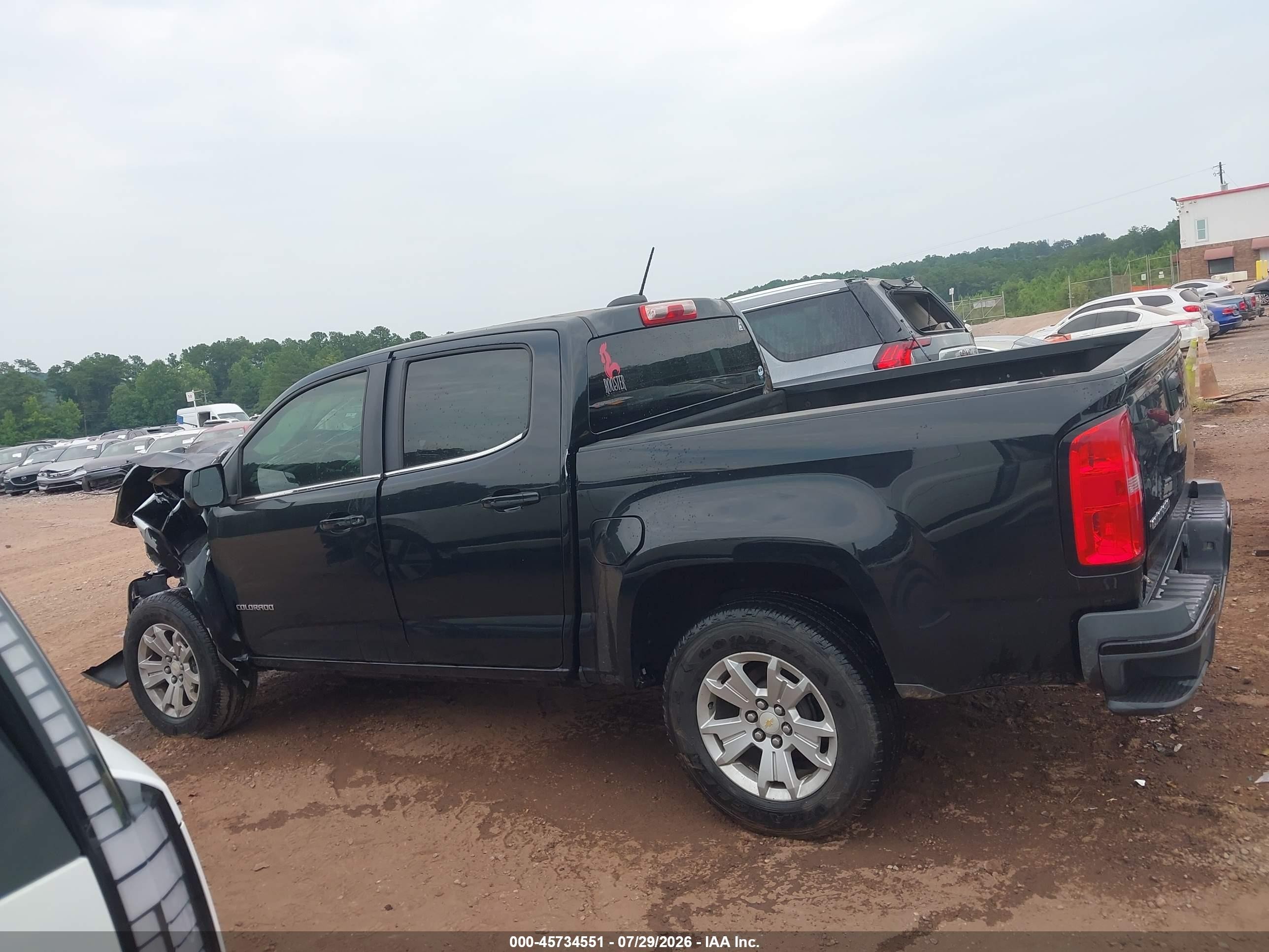 2015 Chevrolet Colorado 2wd Lt Black vin: 1GCGSBEA4F1148452