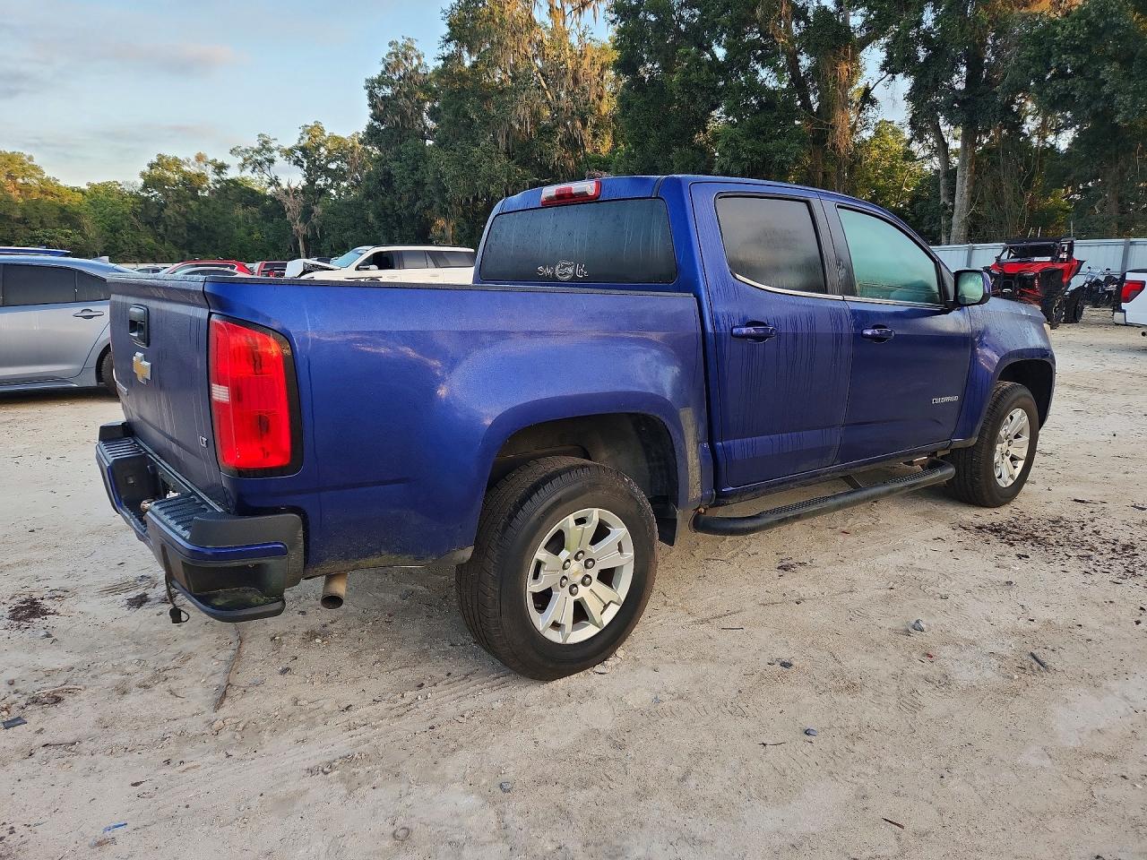 2015 Chevrolet Colorado Lt Blue vin: 1GCGSBEA4F1226115