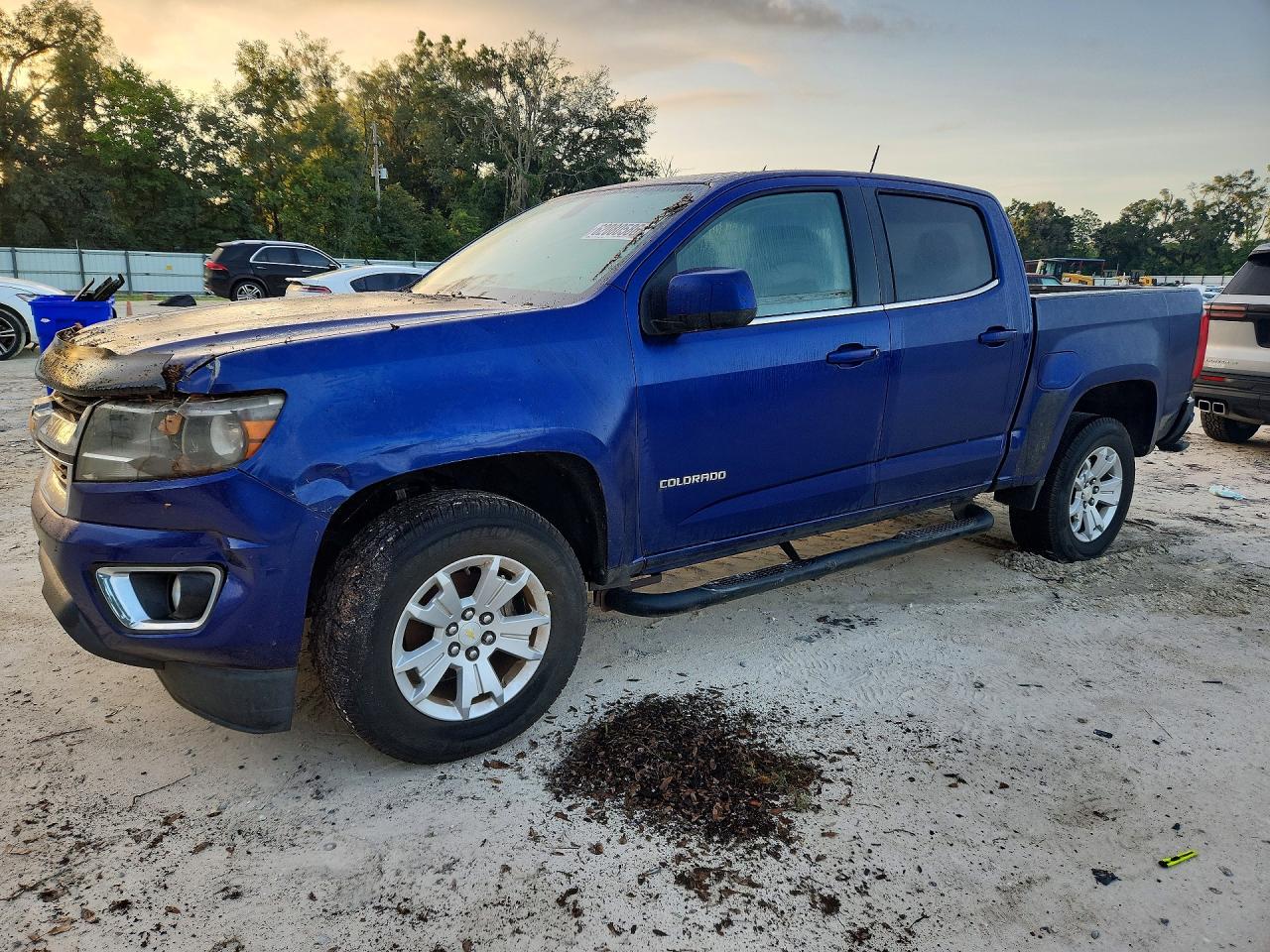 2015 Chevrolet Colorado Lt Blue vin: 1GCGSBEA4F1226115