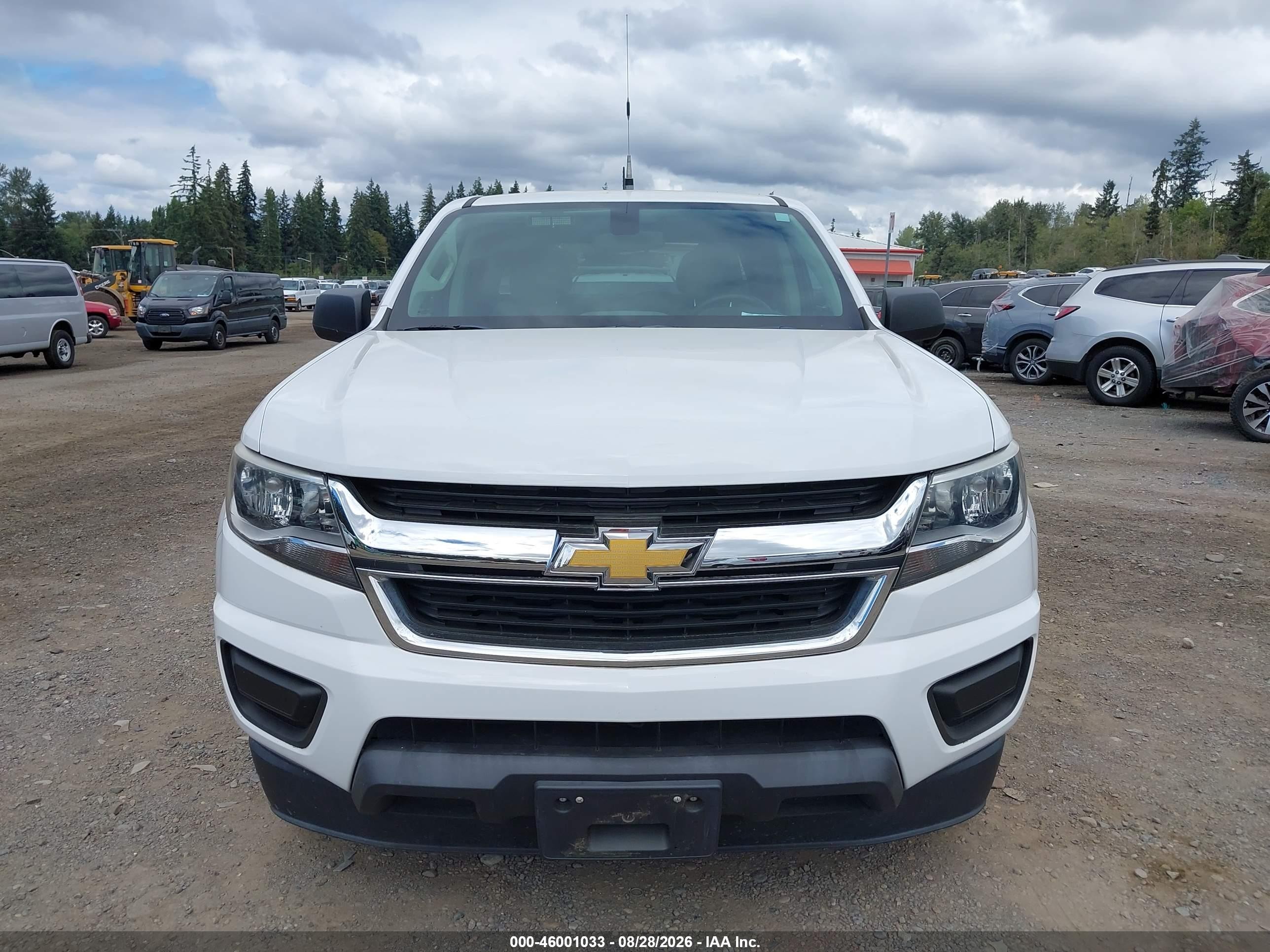 2018 Chevrolet Colorado Wt Белый vin: 1GCGSBEA4J1271659