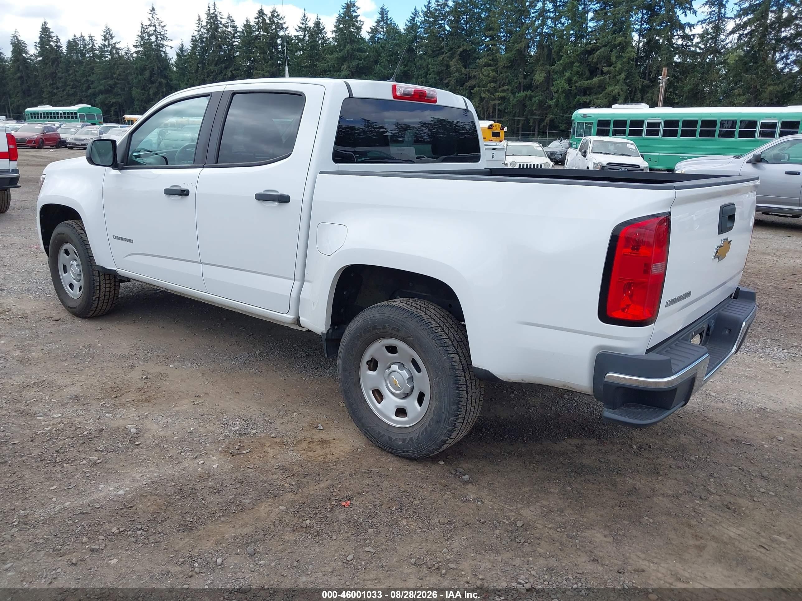 2018 Chevrolet Colorado Wt Белый vin: 1GCGSBEA4J1271659
