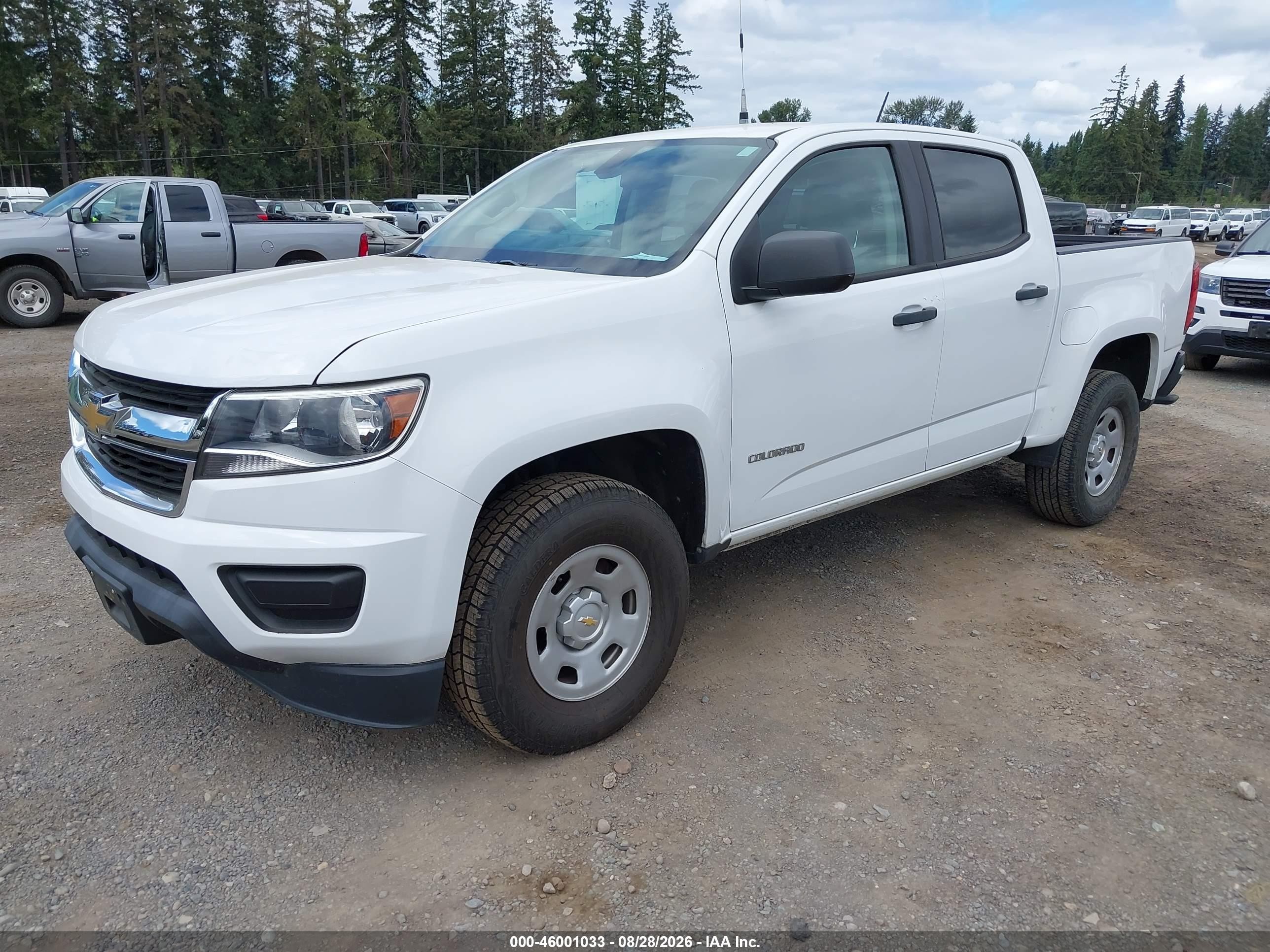 2018 Chevrolet Colorado Wt Белый vin: 1GCGSBEA4J1271659