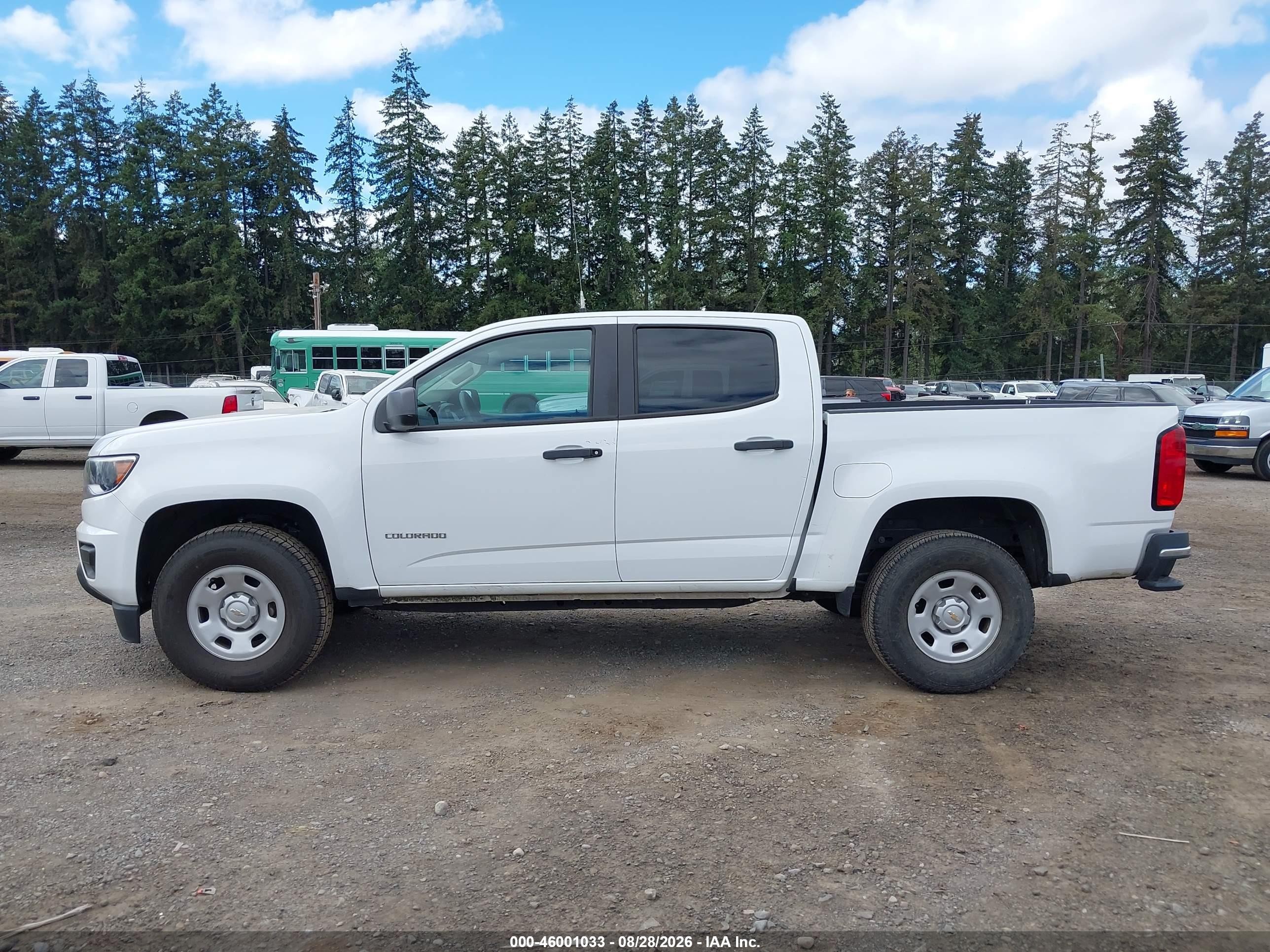 2018 Chevrolet Colorado Wt Белый vin: 1GCGSBEA4J1271659