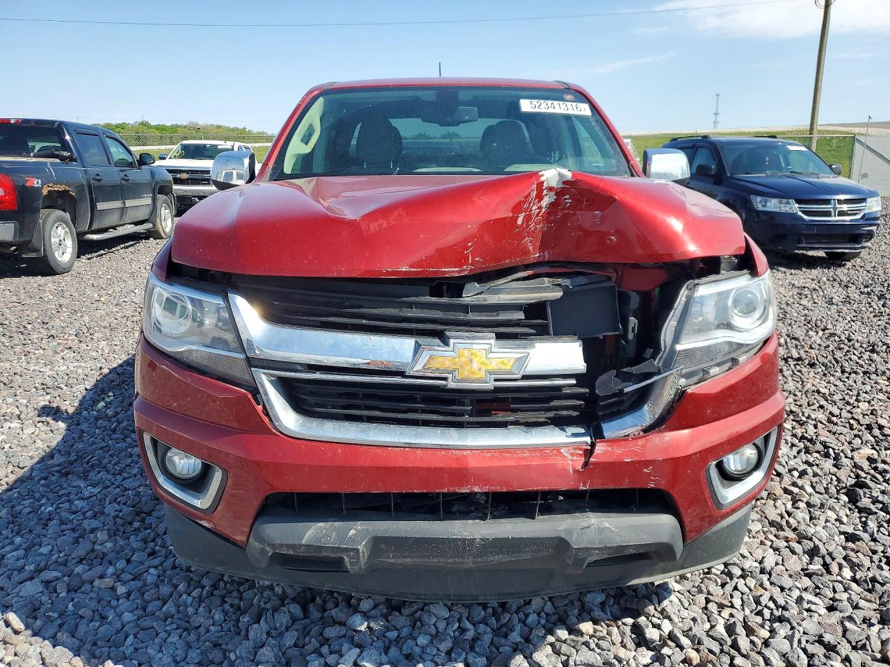 2015 Chevrolet Colorado Lt Красный vin: 1GCGSBEA5F1180150