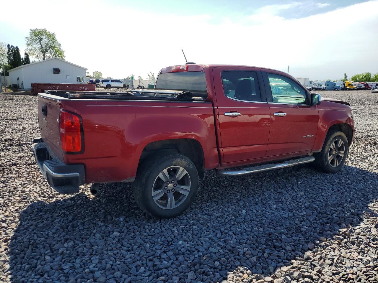 2015 Chevrolet Colorado Lt Красный vin: 1GCGSBEA5F1180150