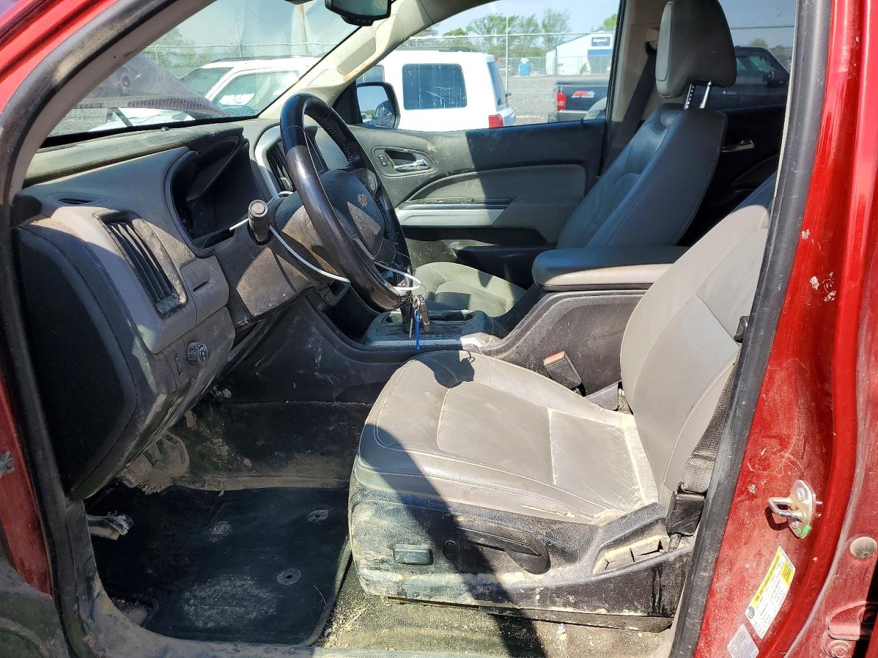 2015 Chevrolet Colorado Lt Красный vin: 1GCGSBEA5F1180150