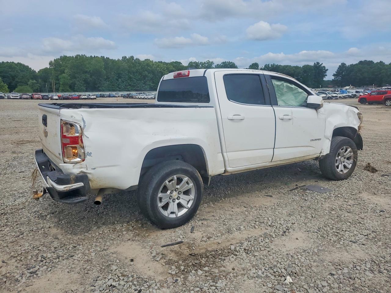 2015 Chevrolet Colorado Lt White vin: 1GCGSBEA5F1203328