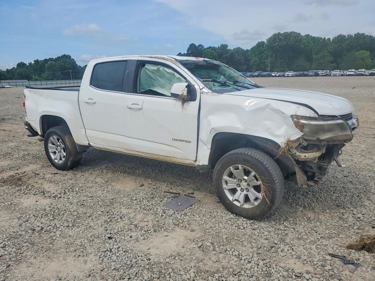 2015 Chevrolet Colorado Lt White vin: 1GCGSBEA5F1203328