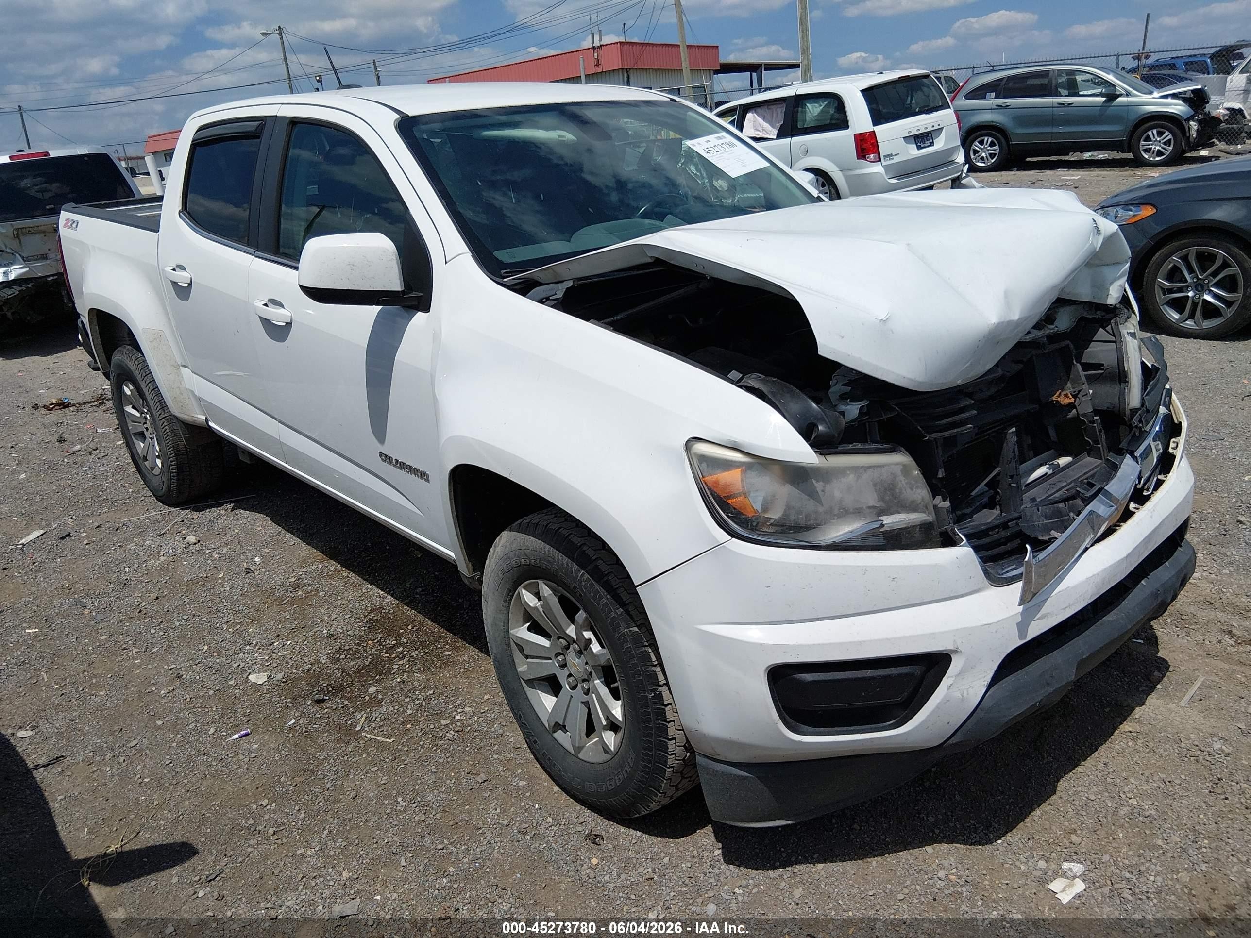 2015 Chevrolet Colorado Lt Белый vin: 1GCGSBEA6F1179234
