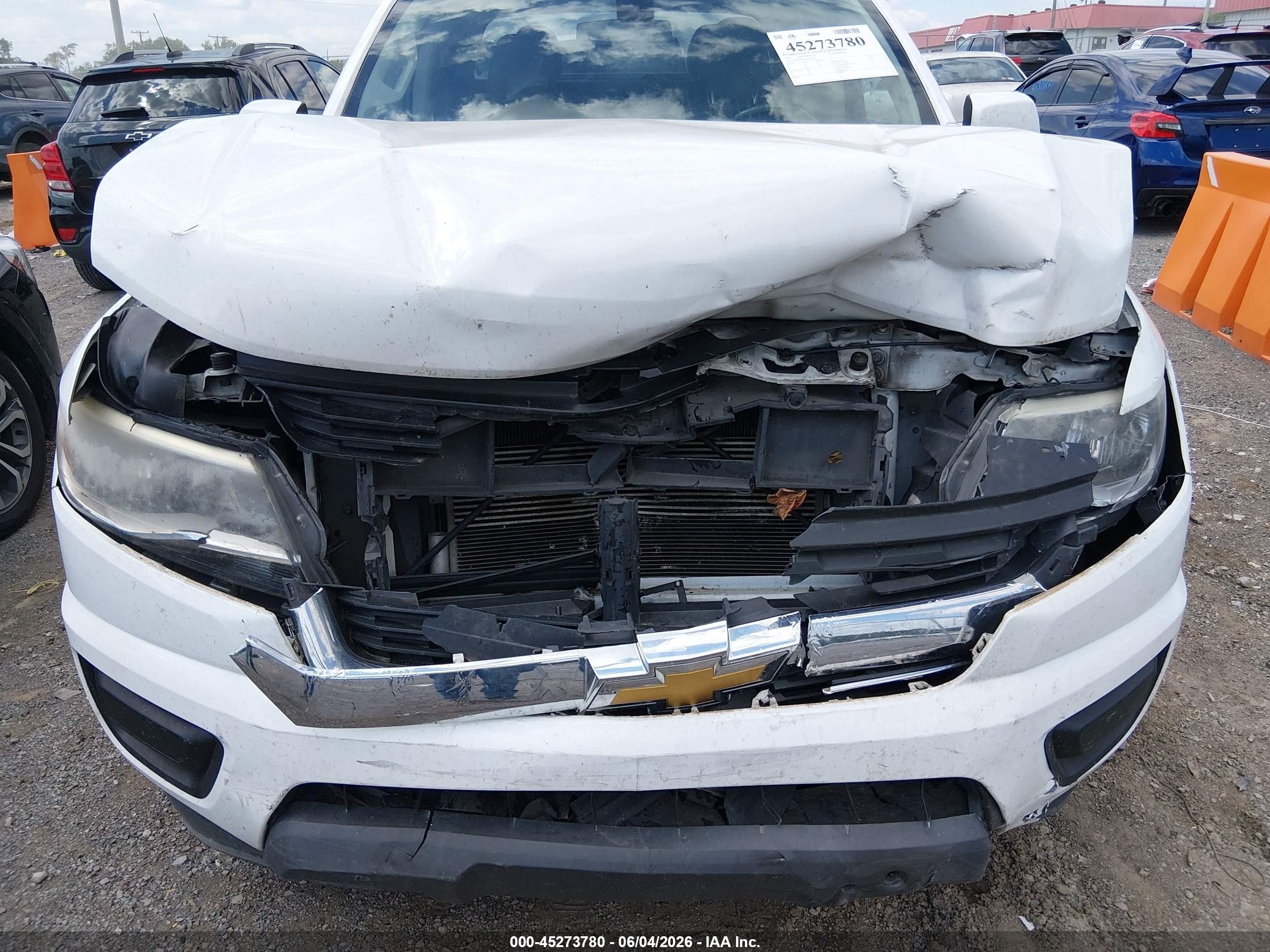 2015 Chevrolet Colorado Lt Белый vin: 1GCGSBEA6F1179234