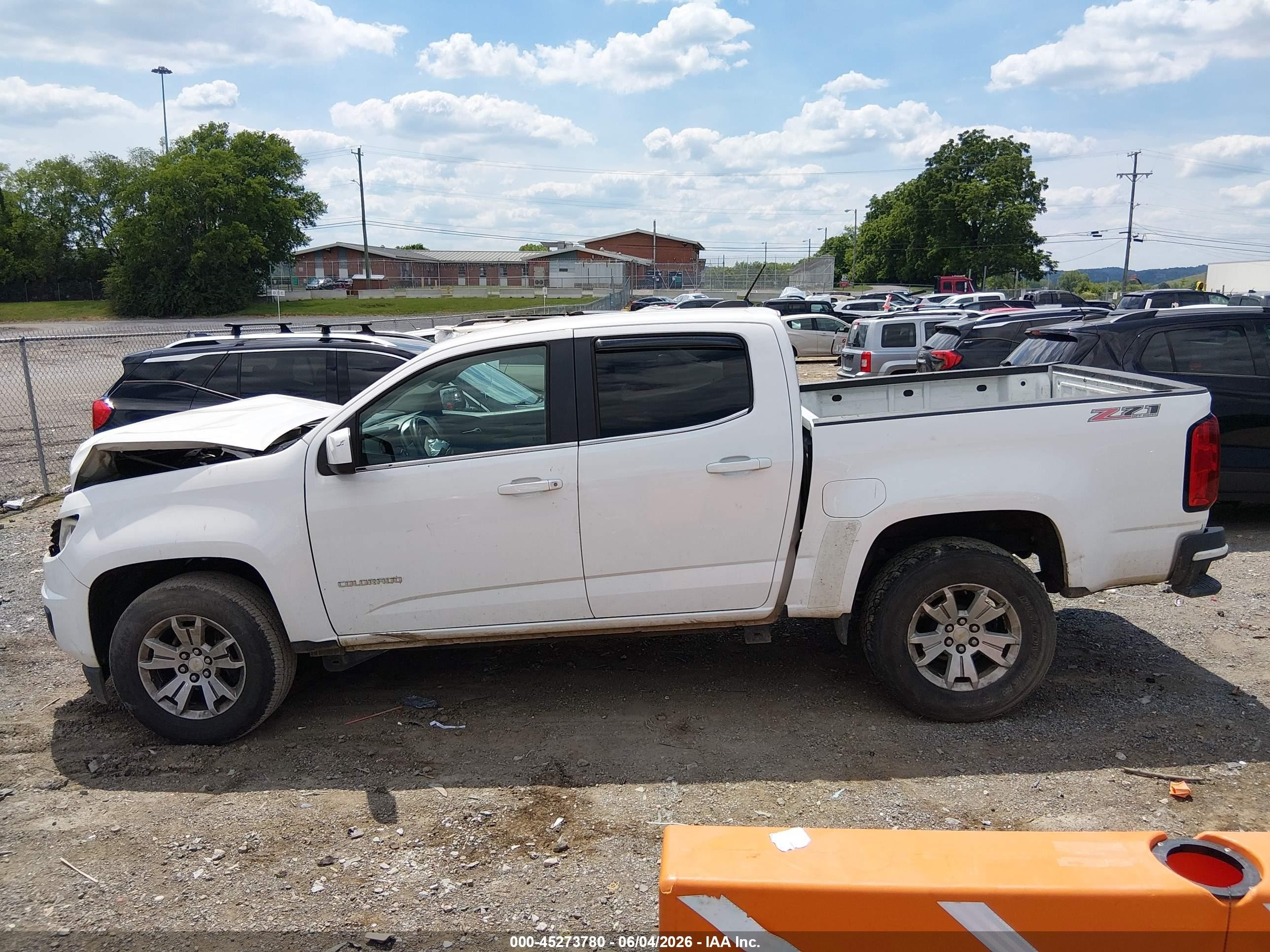 2015 Chevrolet Colorado Lt Белый vin: 1GCGSBEA6F1179234