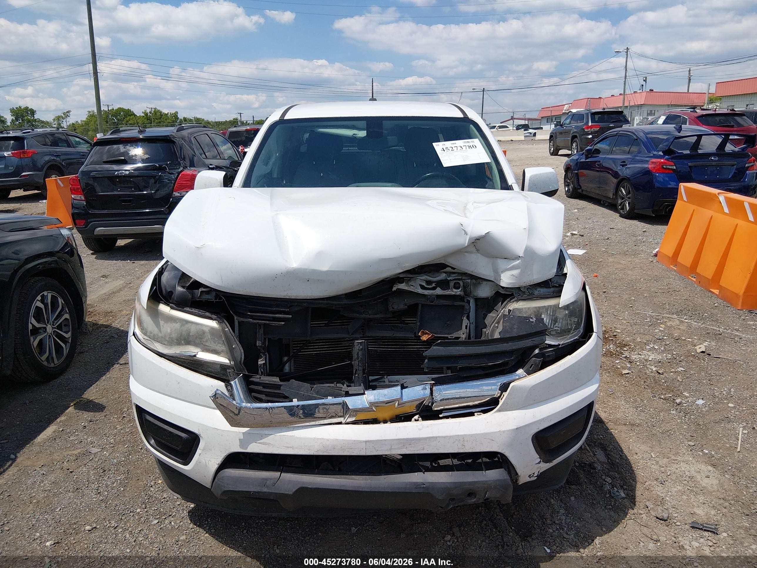 2015 Chevrolet Colorado Lt Белый vin: 1GCGSBEA6F1179234