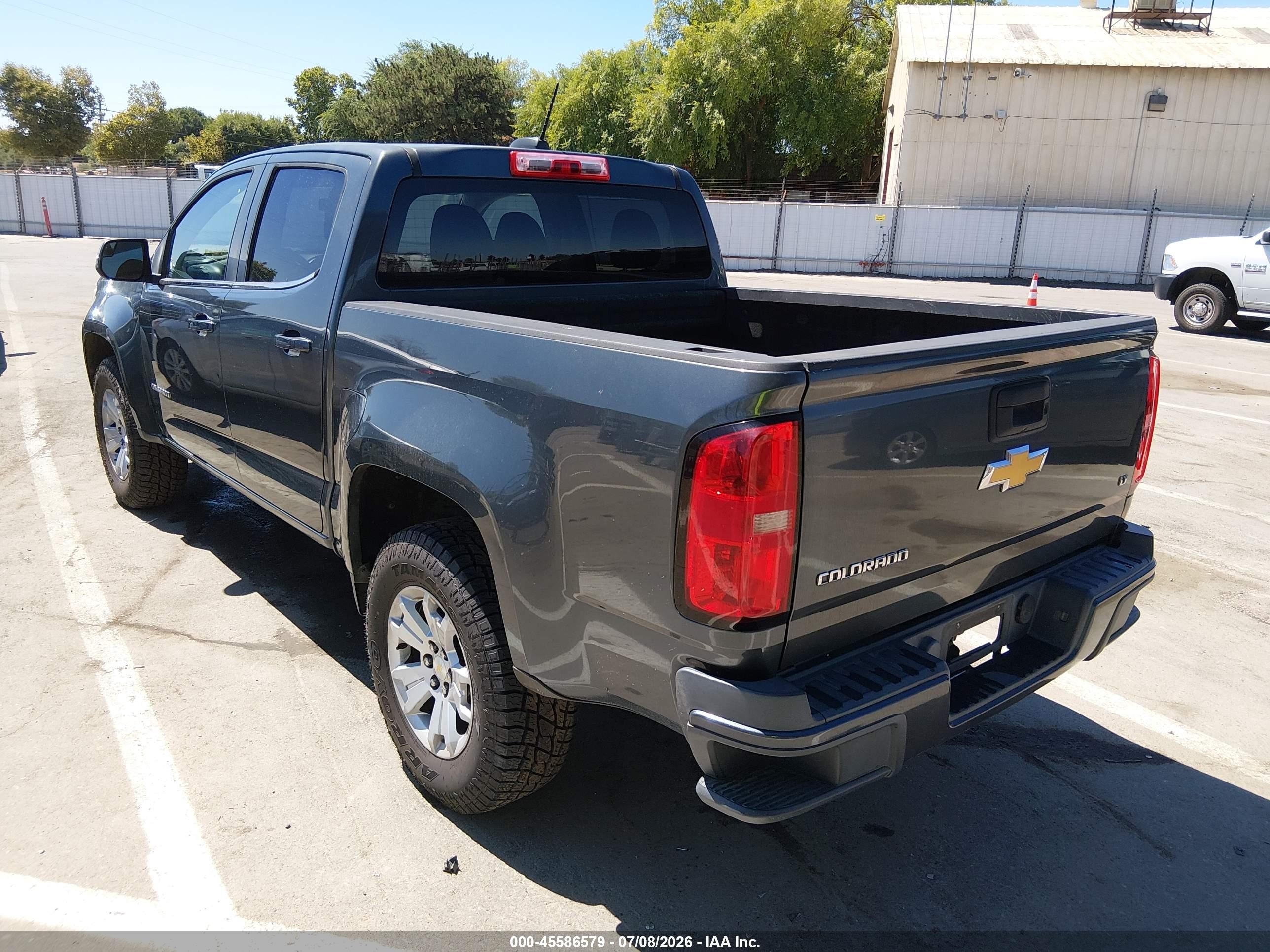 2015 Chevrolet Colorado 2wd Lt Gray vin: 1GCGSBEA6F1219912