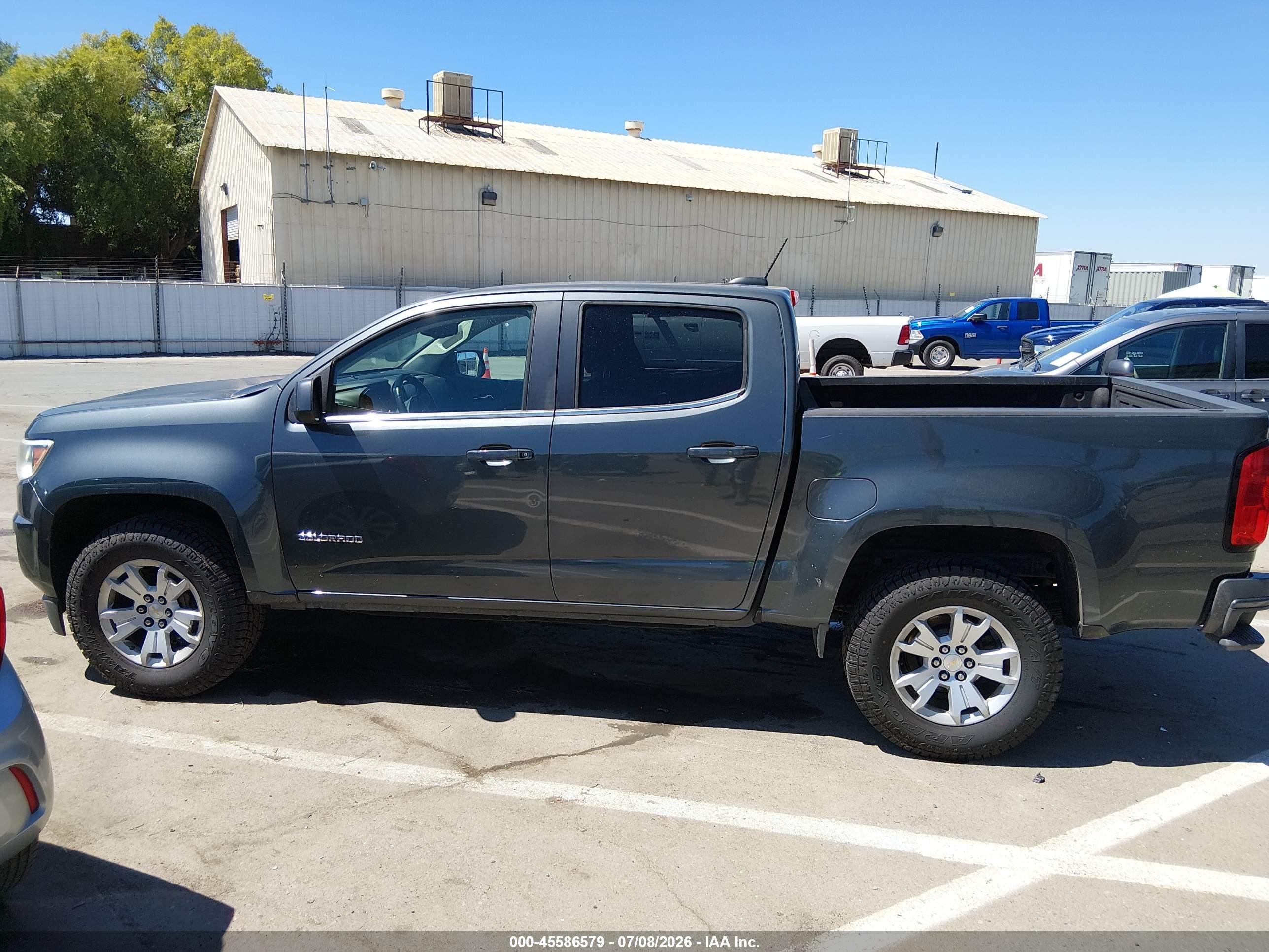 2015 Chevrolet Colorado 2wd Lt Gray vin: 1GCGSBEA6F1219912