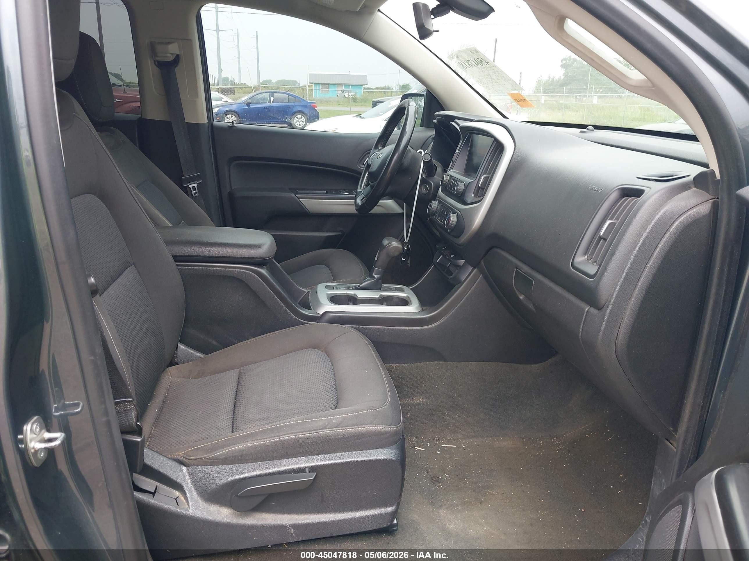 2015 Chevrolet Colorado Lt Серый vin: 1GCGSBEA7F1223340