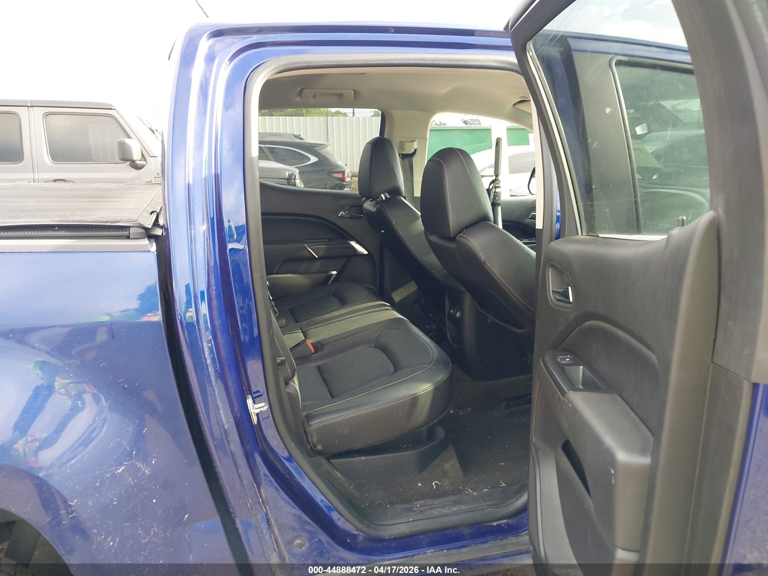2015 Chevrolet Colorado Lt Blue vin: 1GCGSBEA8F1196830