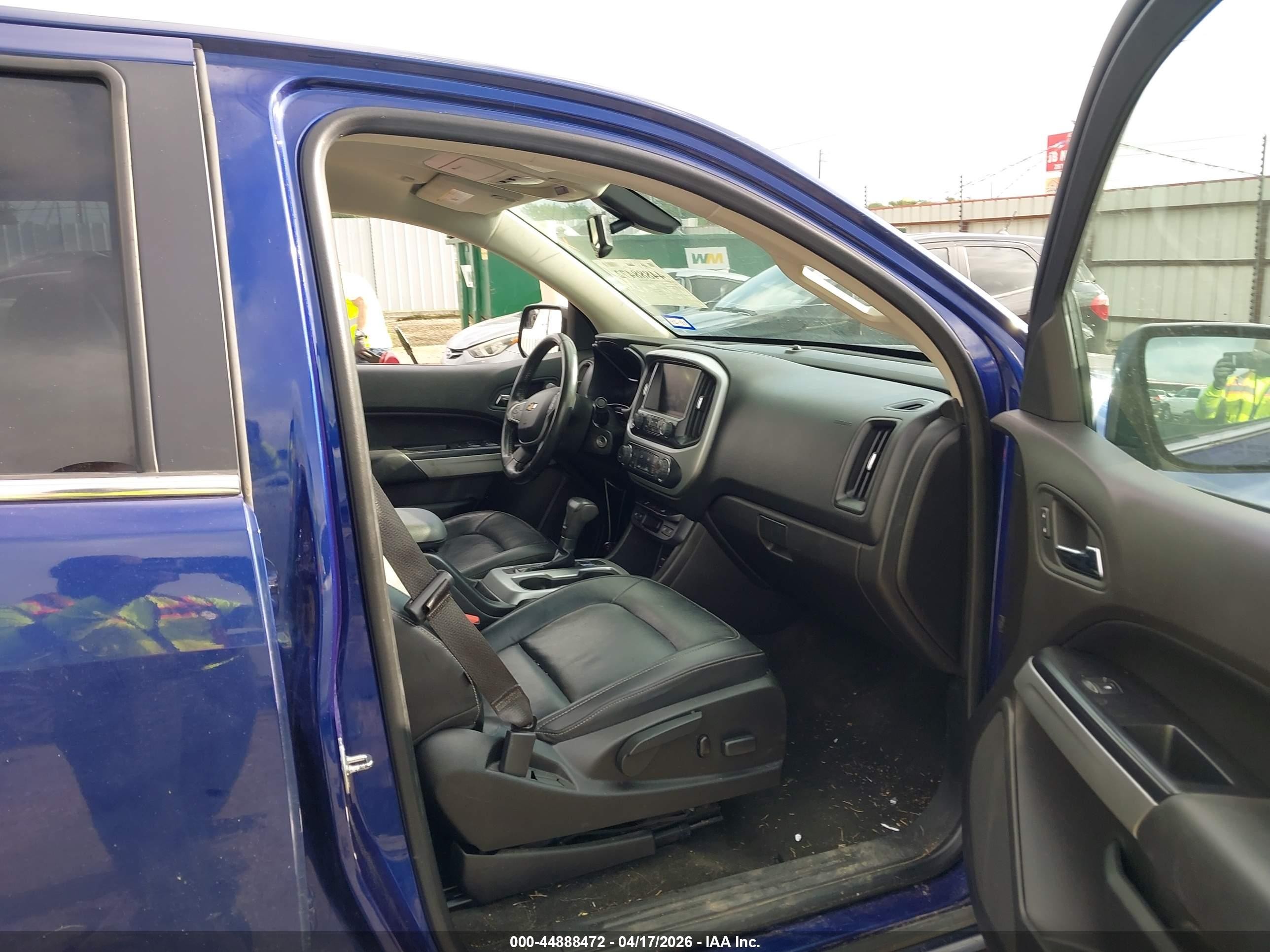 2015 Chevrolet Colorado Lt Blue vin: 1GCGSBEA8F1196830