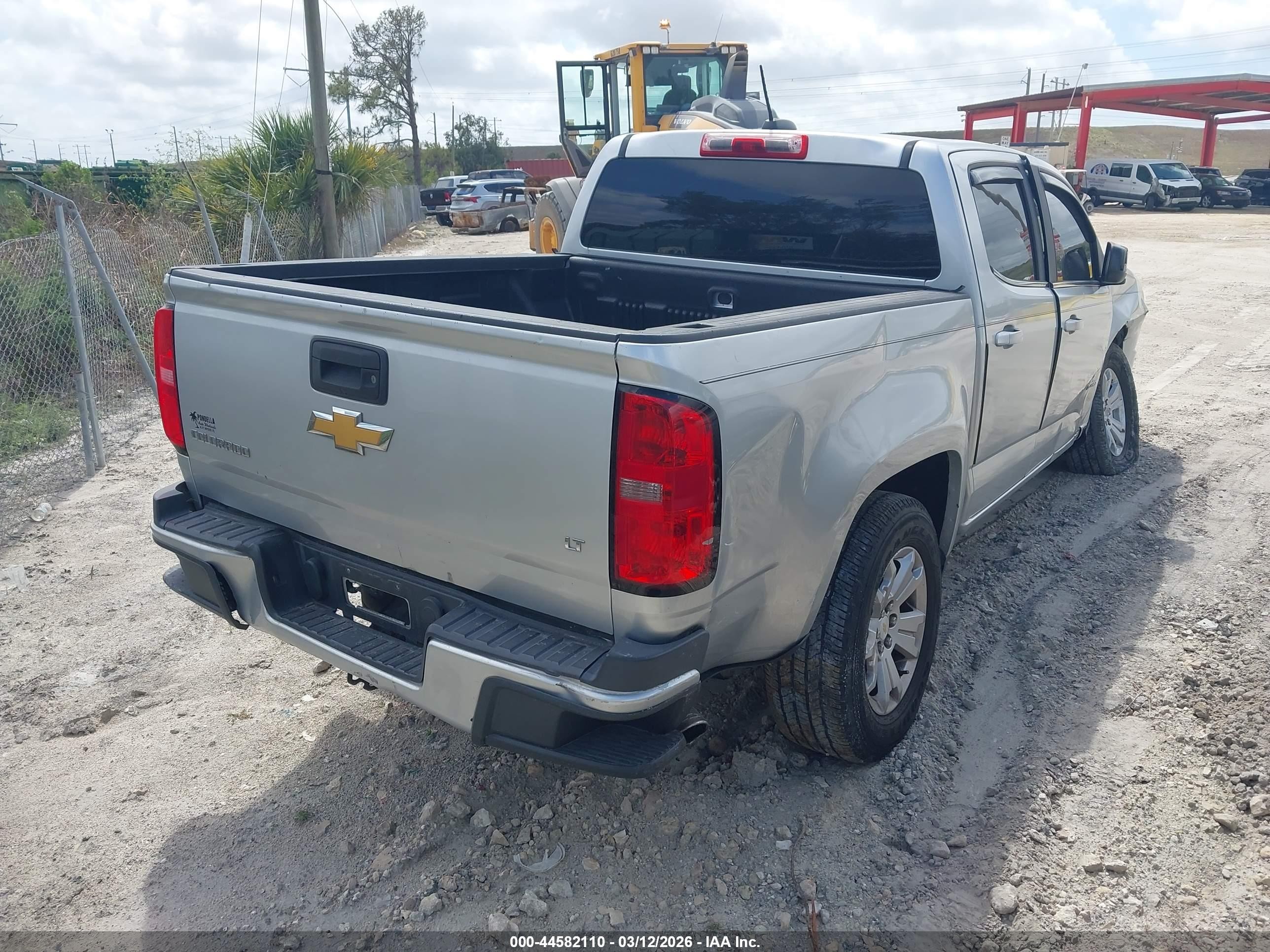 2015 Chevrolet Colorado Lt Silver vin: 1GCGSBEA8F1206398