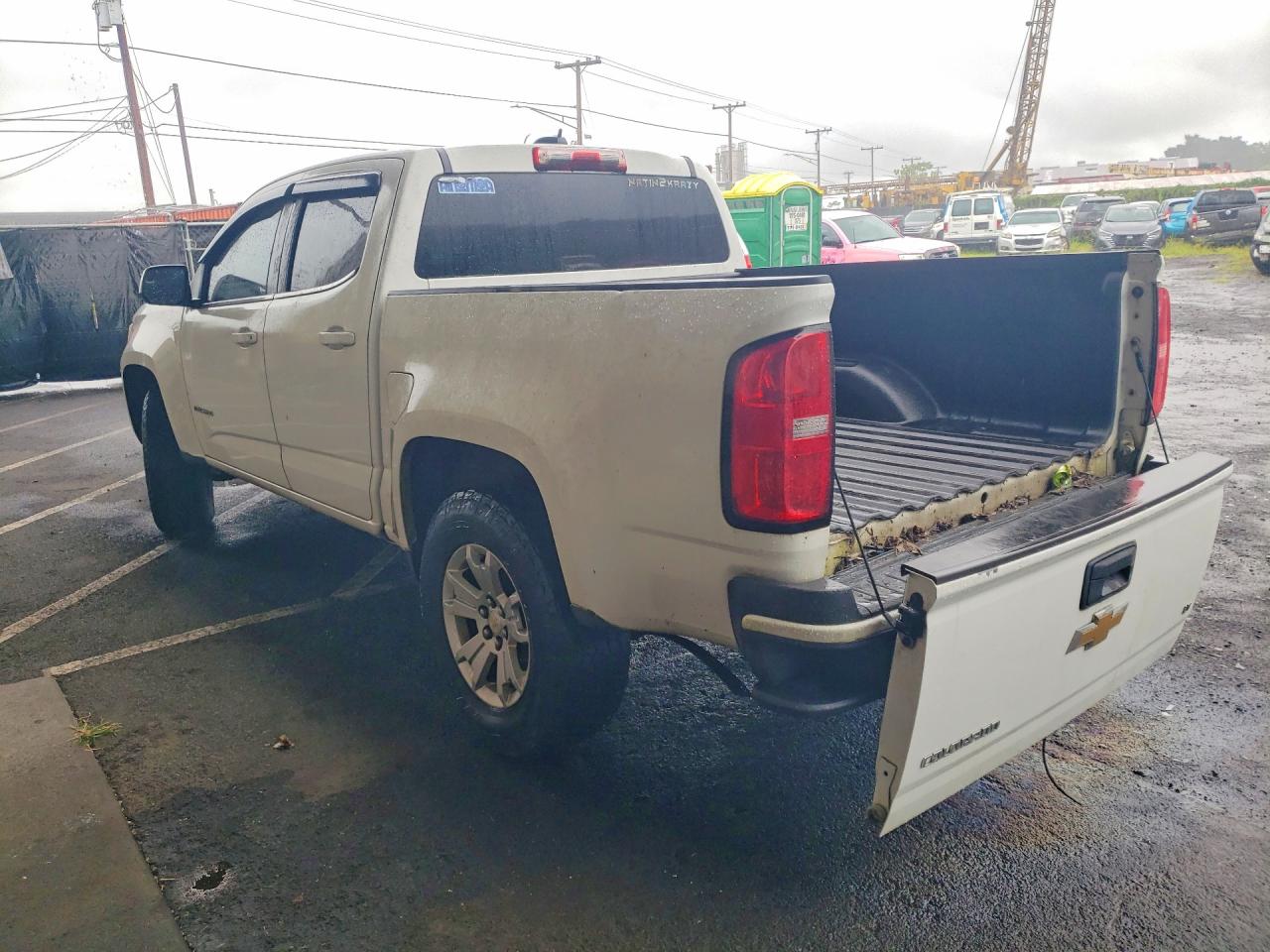 2015 Chev Colorado White vin: 1GCGSBEA8F1250885