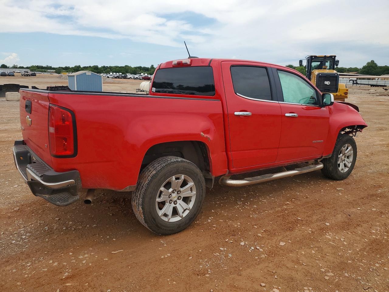 2015 Chevrolet Colorado Lt Red vin: 1GCGSBEA9F1266609