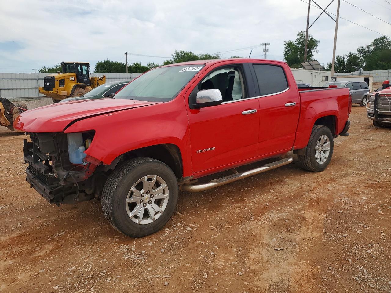 2015 Chevrolet Colorado Lt Red vin: 1GCGSBEA9F1266609