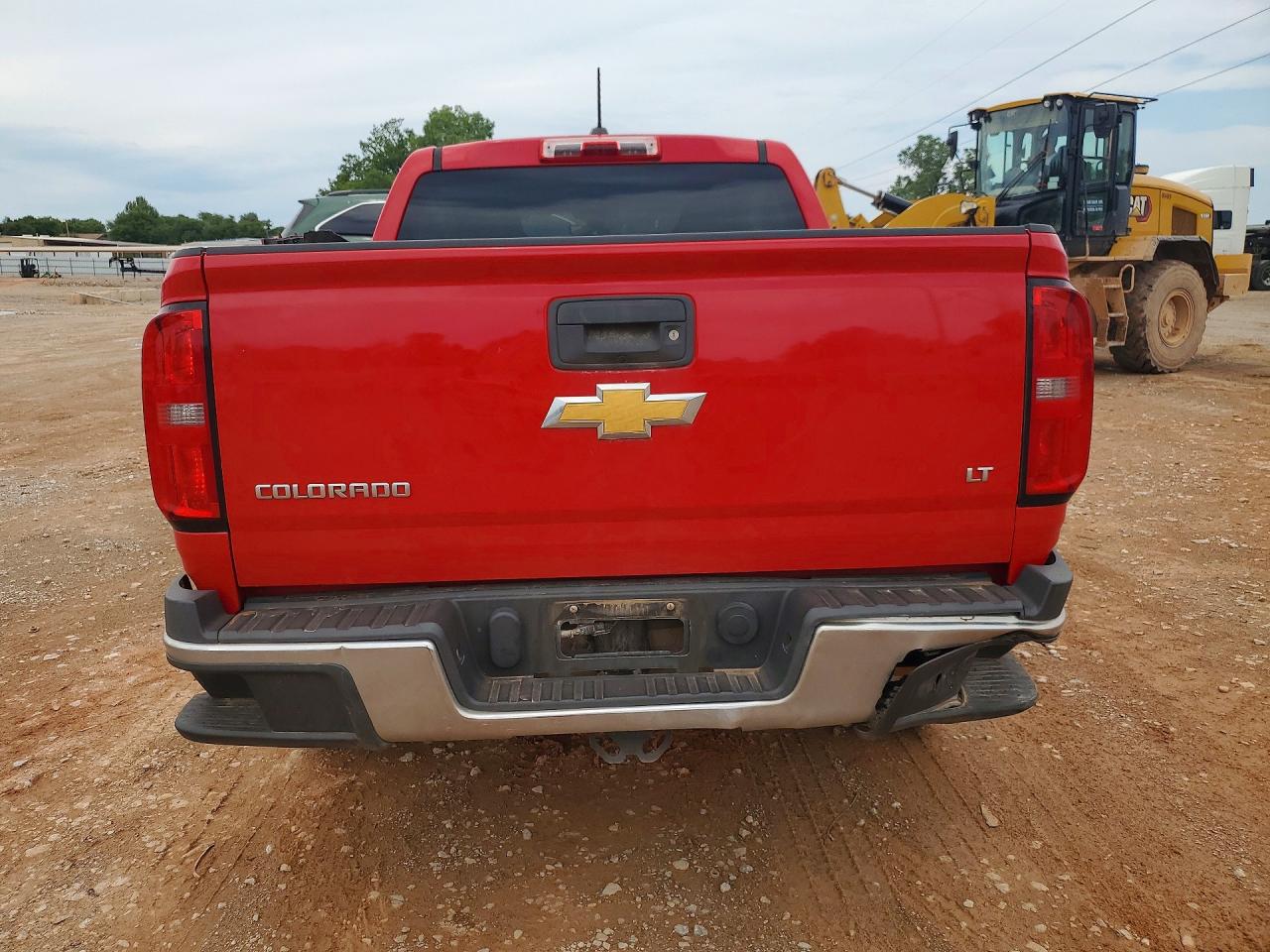 2015 Chevrolet Colorado Lt Red vin: 1GCGSBEA9F1266609