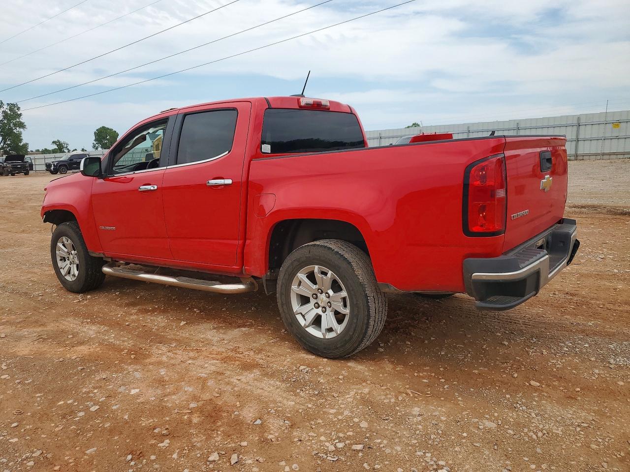 2015 Chevrolet Colorado Lt Red vin: 1GCGSBEA9F1266609