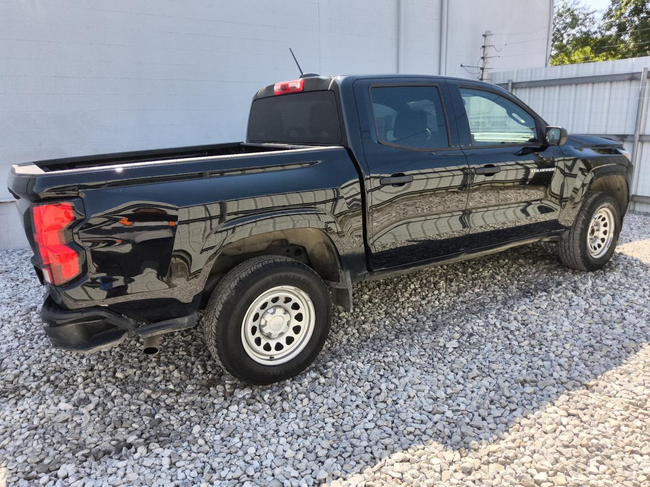 2023 Chevrolet Colorado Black vin: 1GCGSBEC7P1180752 Damage: Left Rear Rail, Bent, > 12 Inches