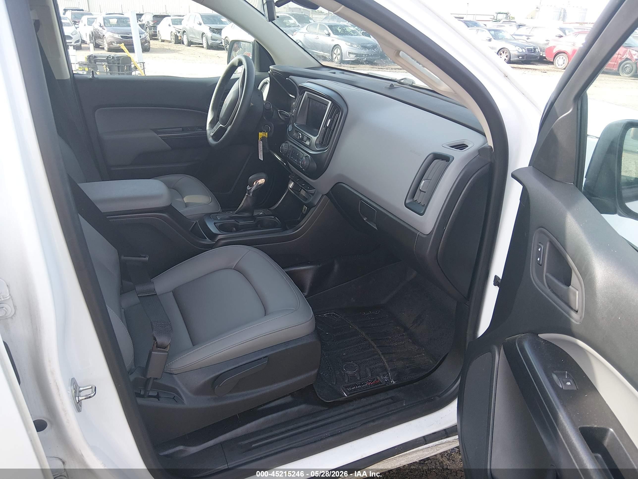 2022 Chevrolet Colorado 2wd  Short Box Wt White vin: 1GCGSBEN7N1284088