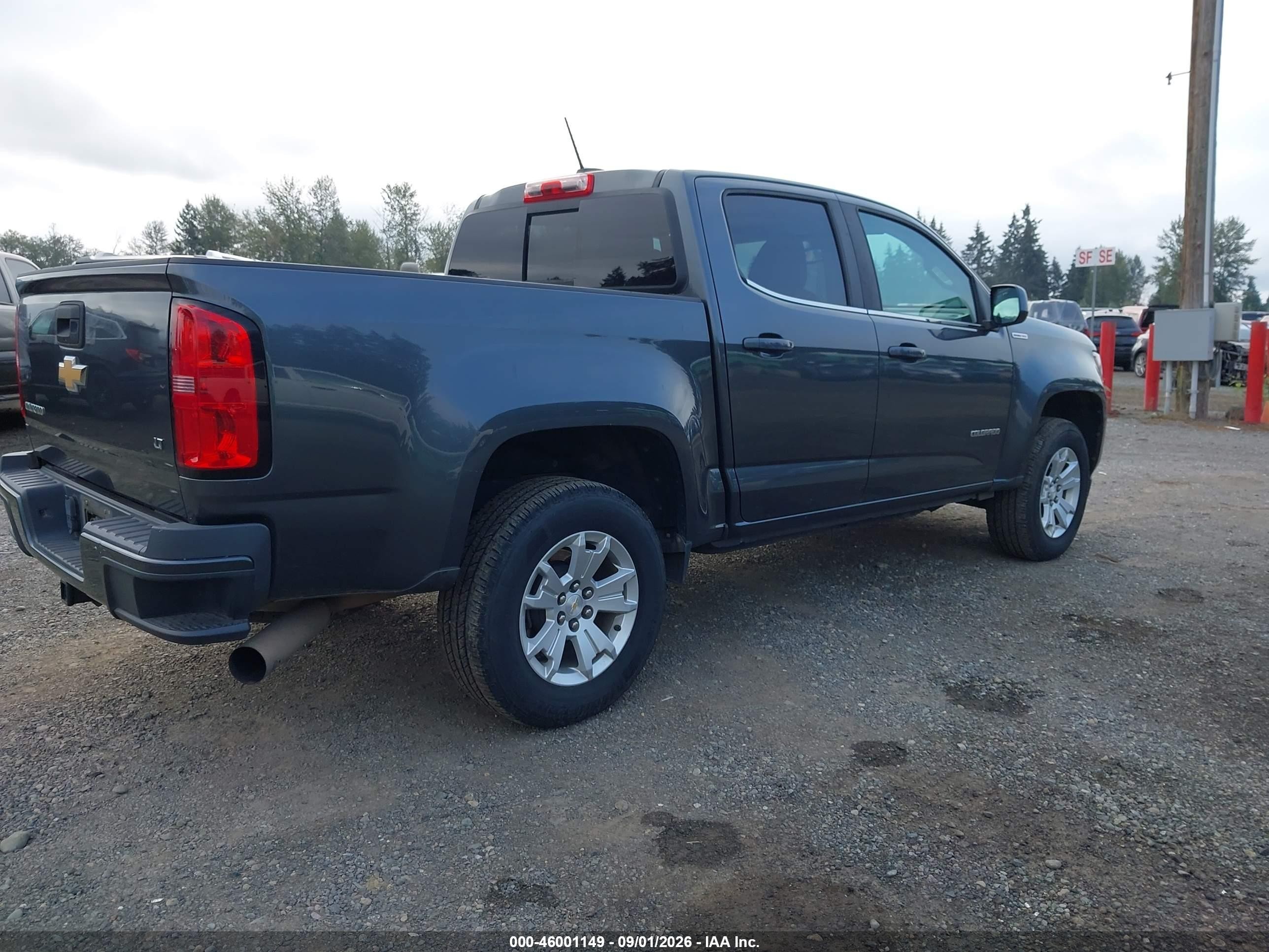 2016 Chevrolet Colorado Lt Black vin: 1GCGSCE15G1319412