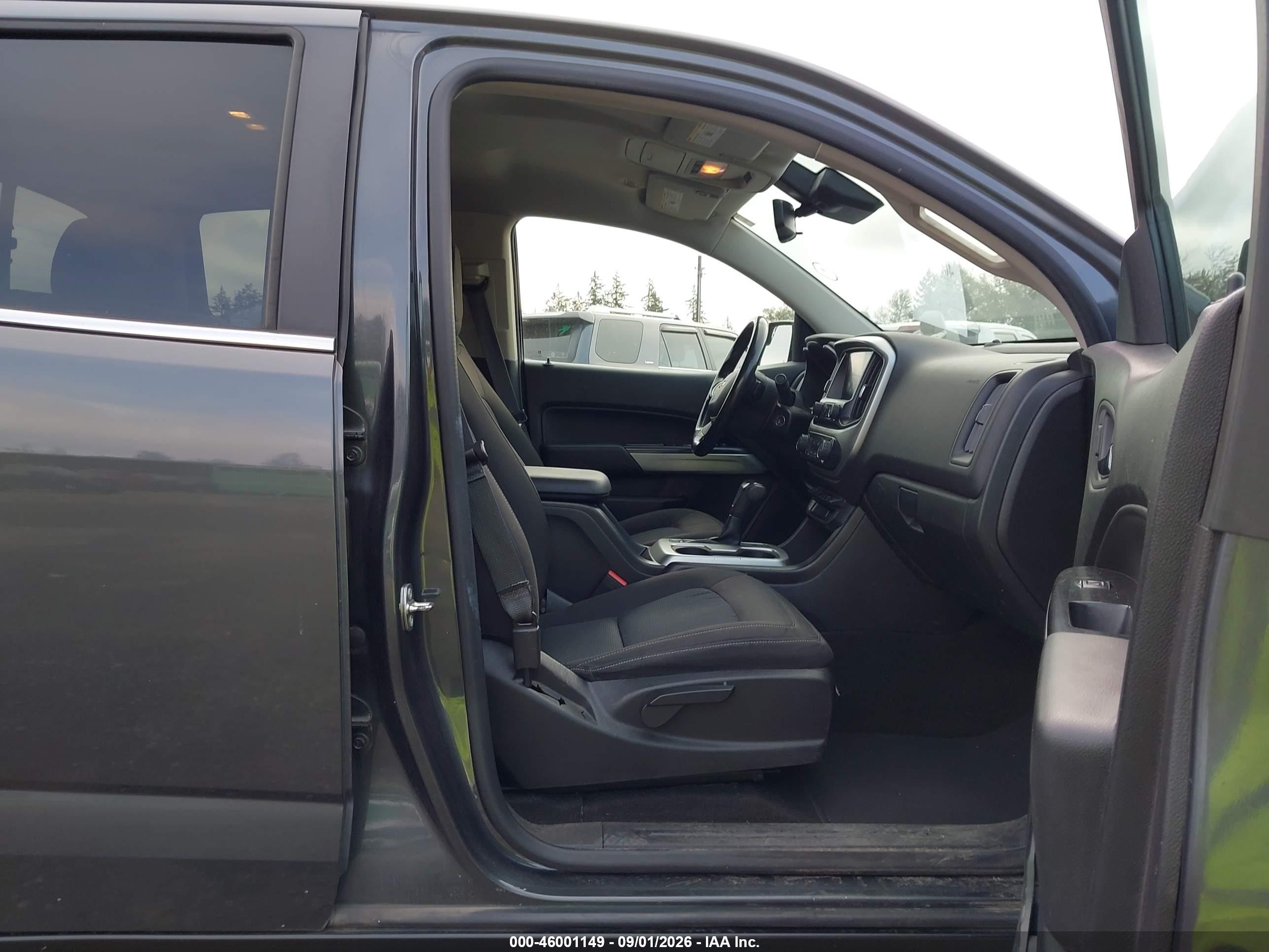 2016 Chevrolet Colorado Lt Black vin: 1GCGSCE15G1319412