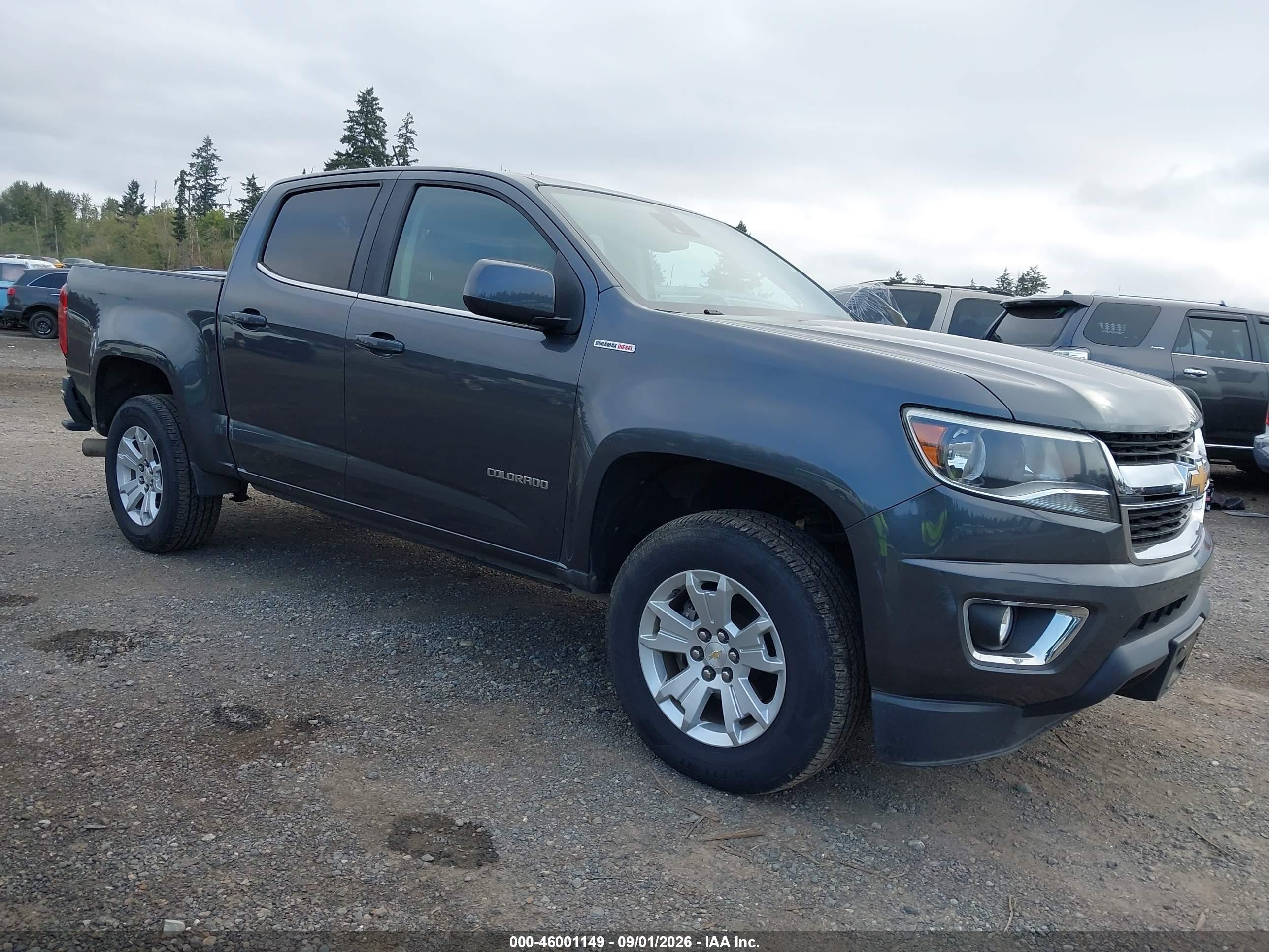 2016 Chevrolet Colorado Lt Black vin: 1GCGSCE15G1319412