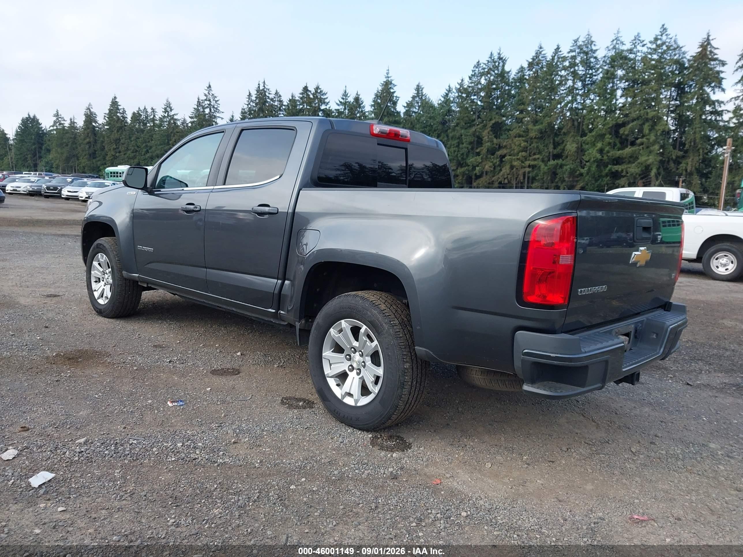 2016 Chevrolet Colorado Lt Black vin: 1GCGSCE15G1319412