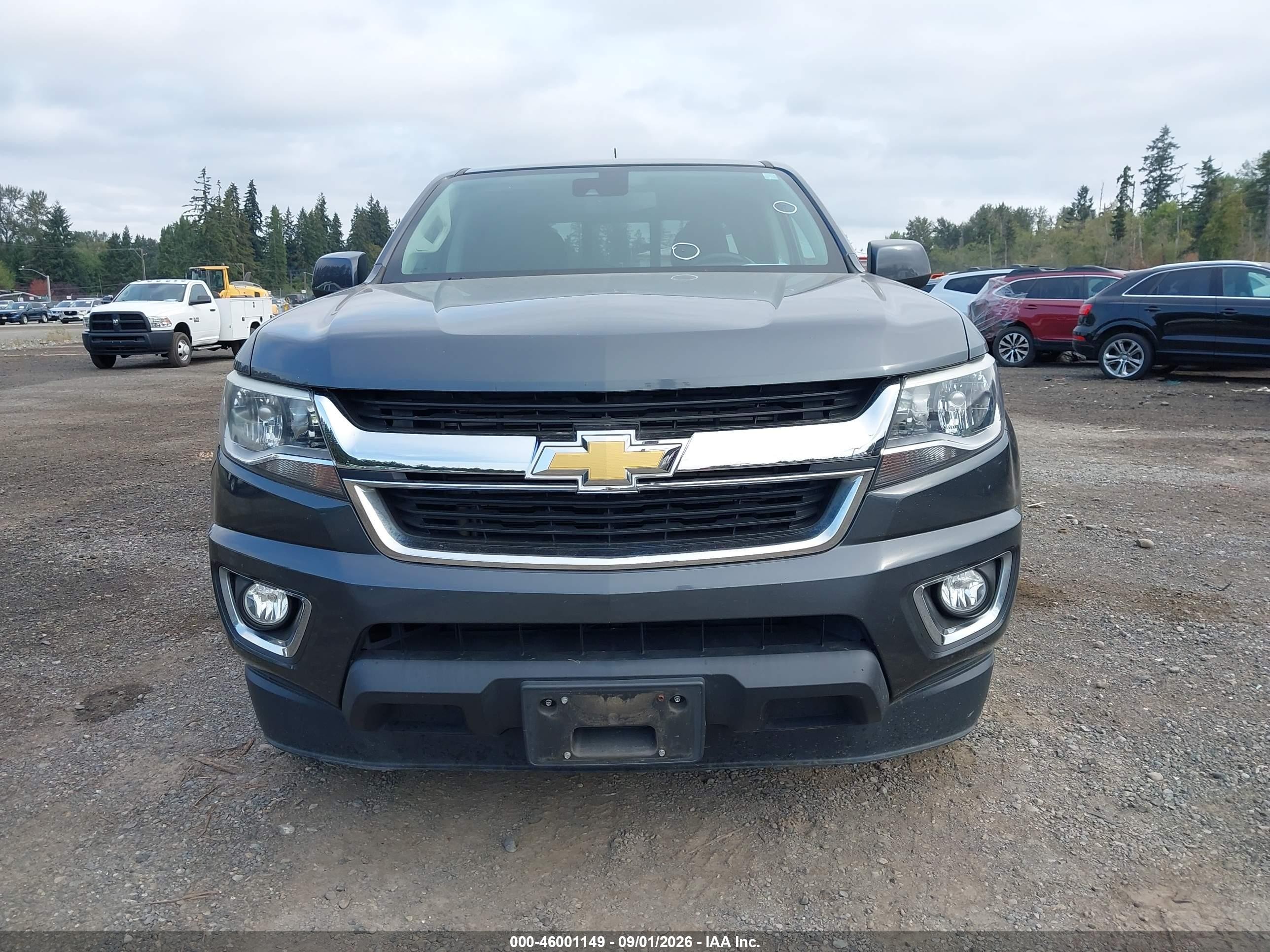 2016 Chevrolet Colorado Lt Black vin: 1GCGSCE15G1319412
