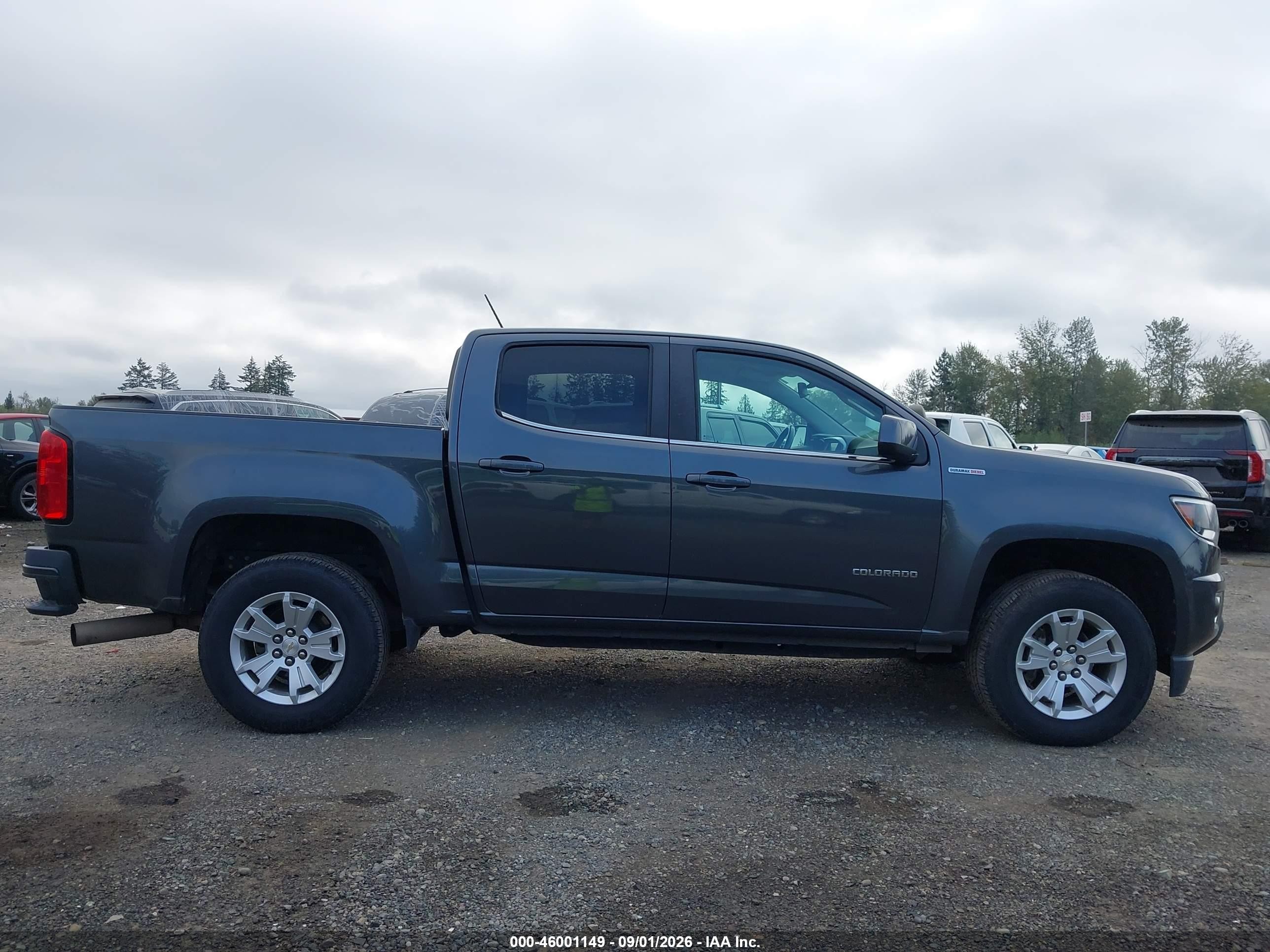 2016 Chevrolet Colorado Lt Black vin: 1GCGSCE15G1319412