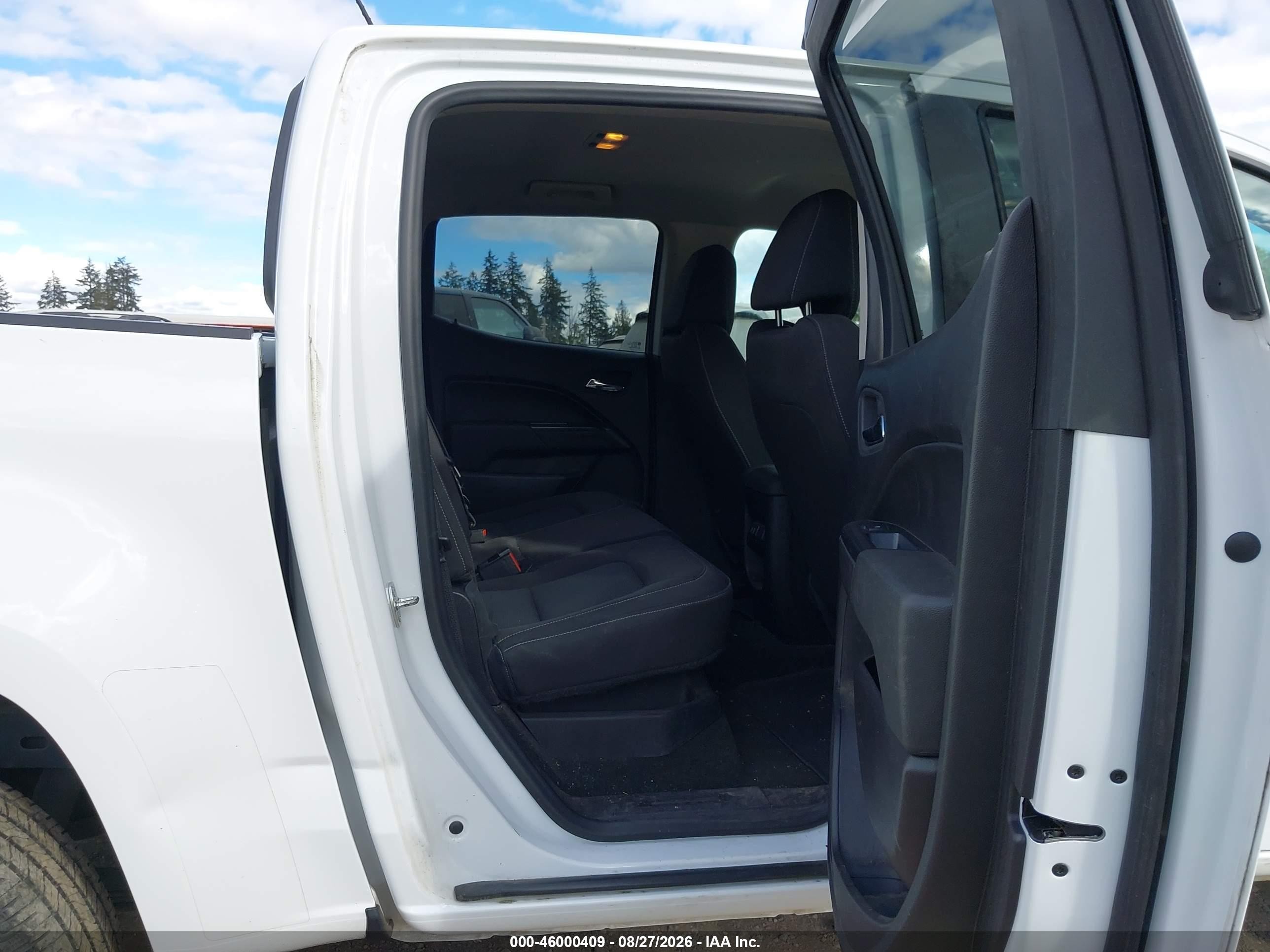 2016 Chevrolet Colorado Lt White vin: 1GCGSCE16G1318883