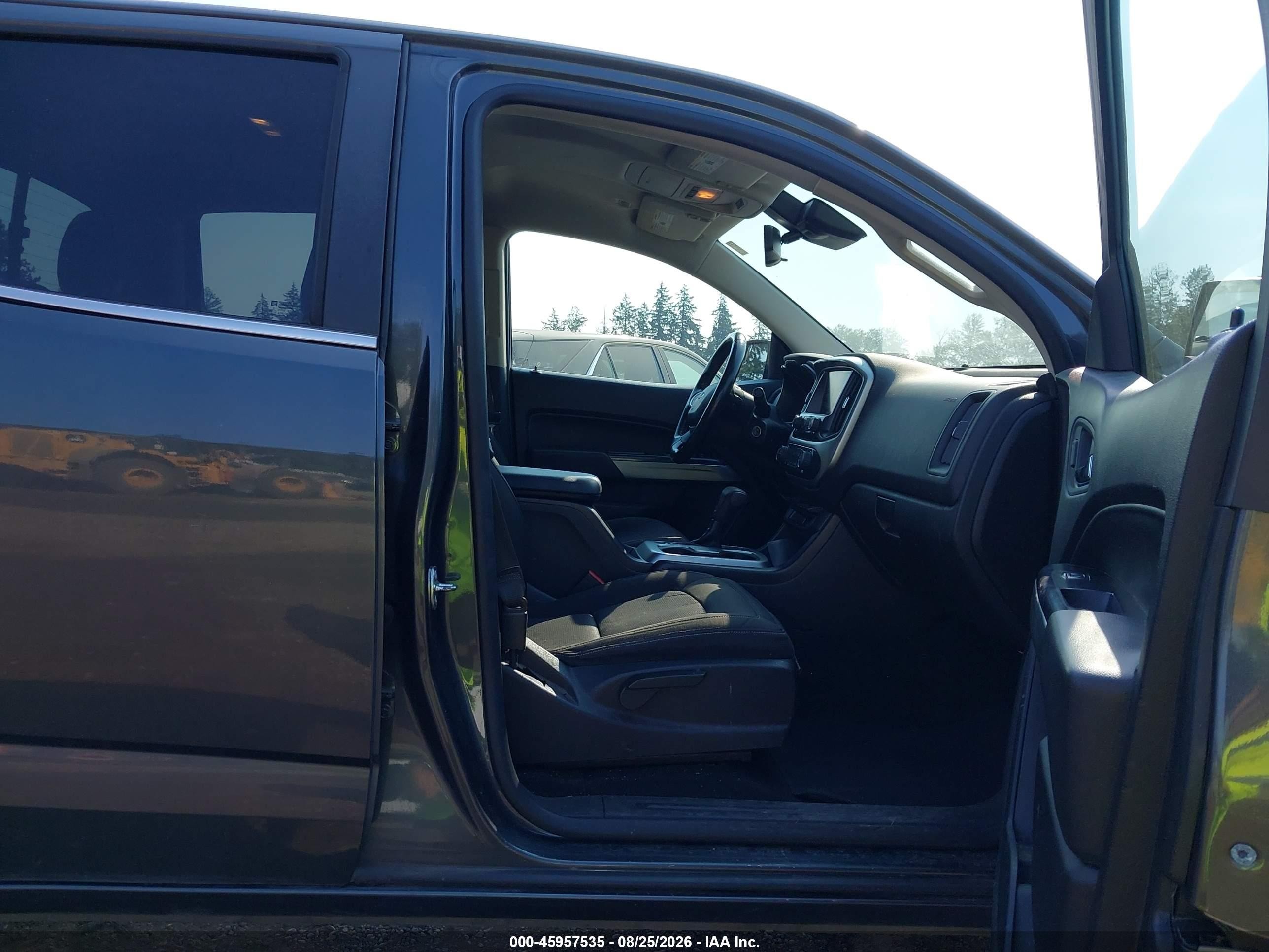 2016 Chevrolet Colorado 2wd Lt Black vin: 1GCGSCE19G1321695