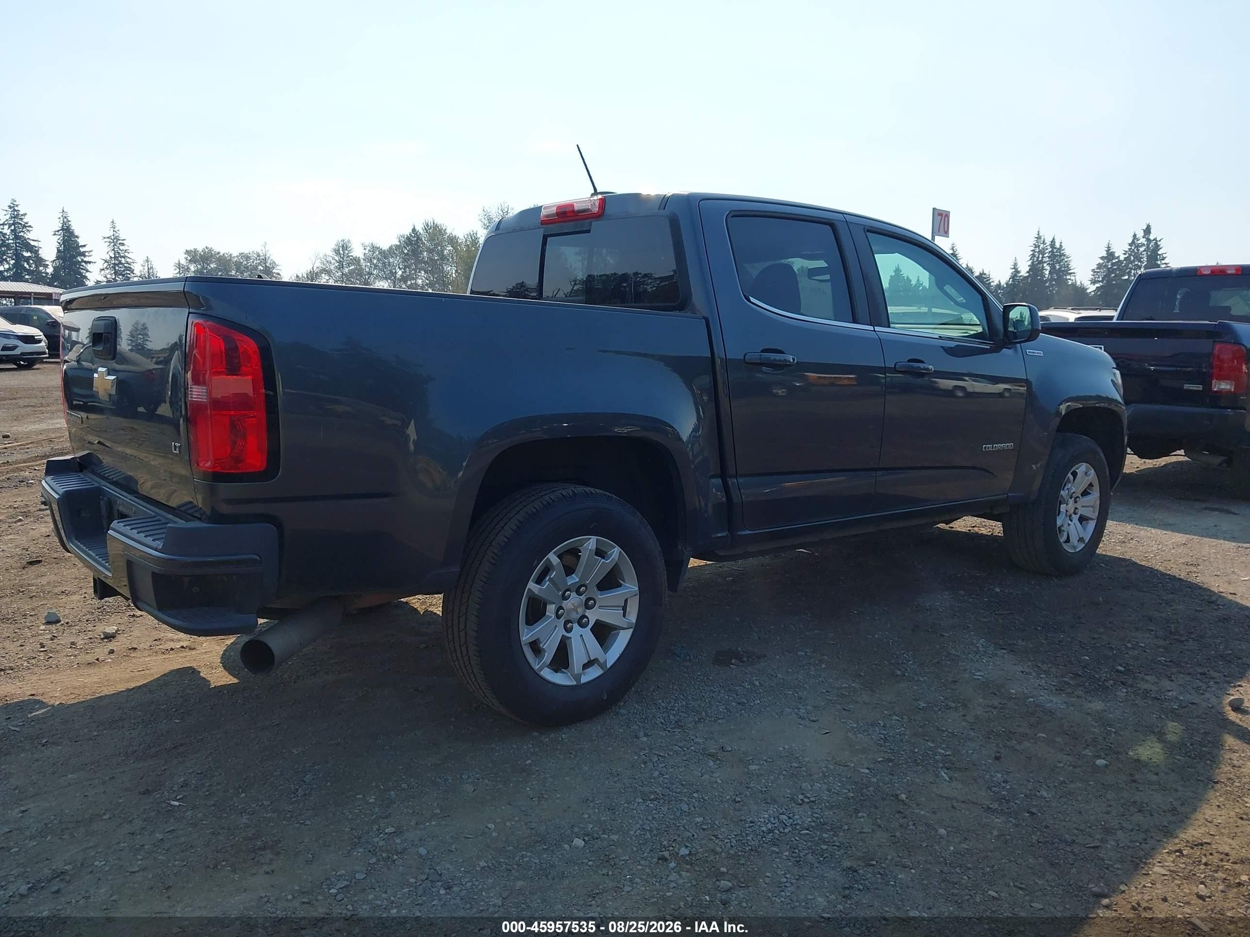 2016 Chevrolet Colorado 2wd Lt Black vin: 1GCGSCE19G1321695