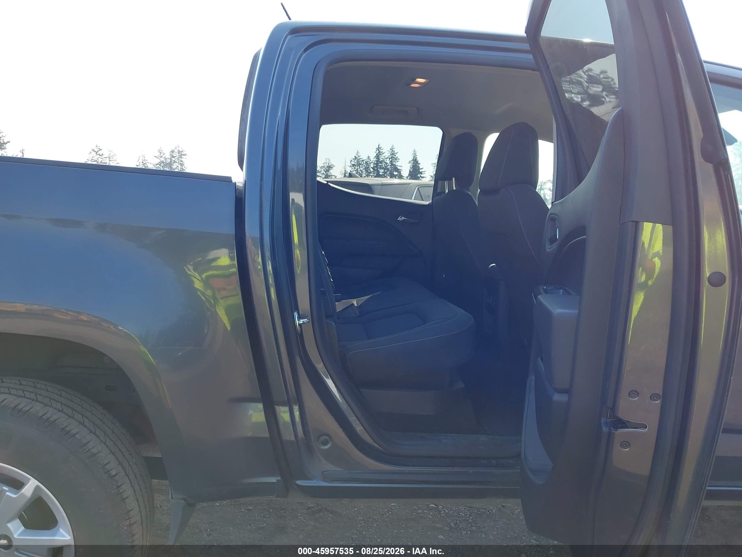 2016 Chevrolet Colorado 2wd Lt Black vin: 1GCGSCE19G1321695