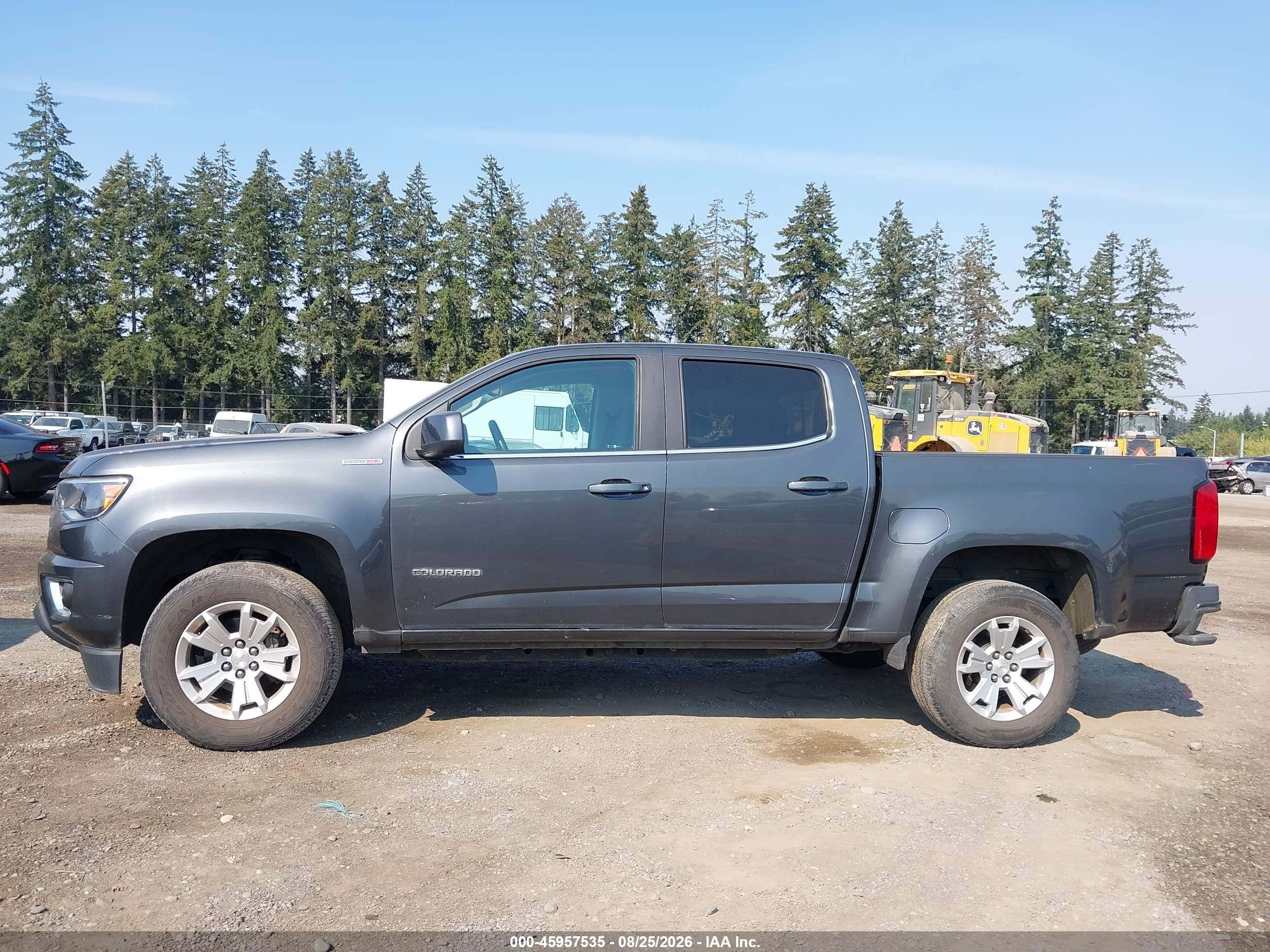 2016 Chevrolet Colorado 2wd Lt Black vin: 1GCGSCE19G1321695