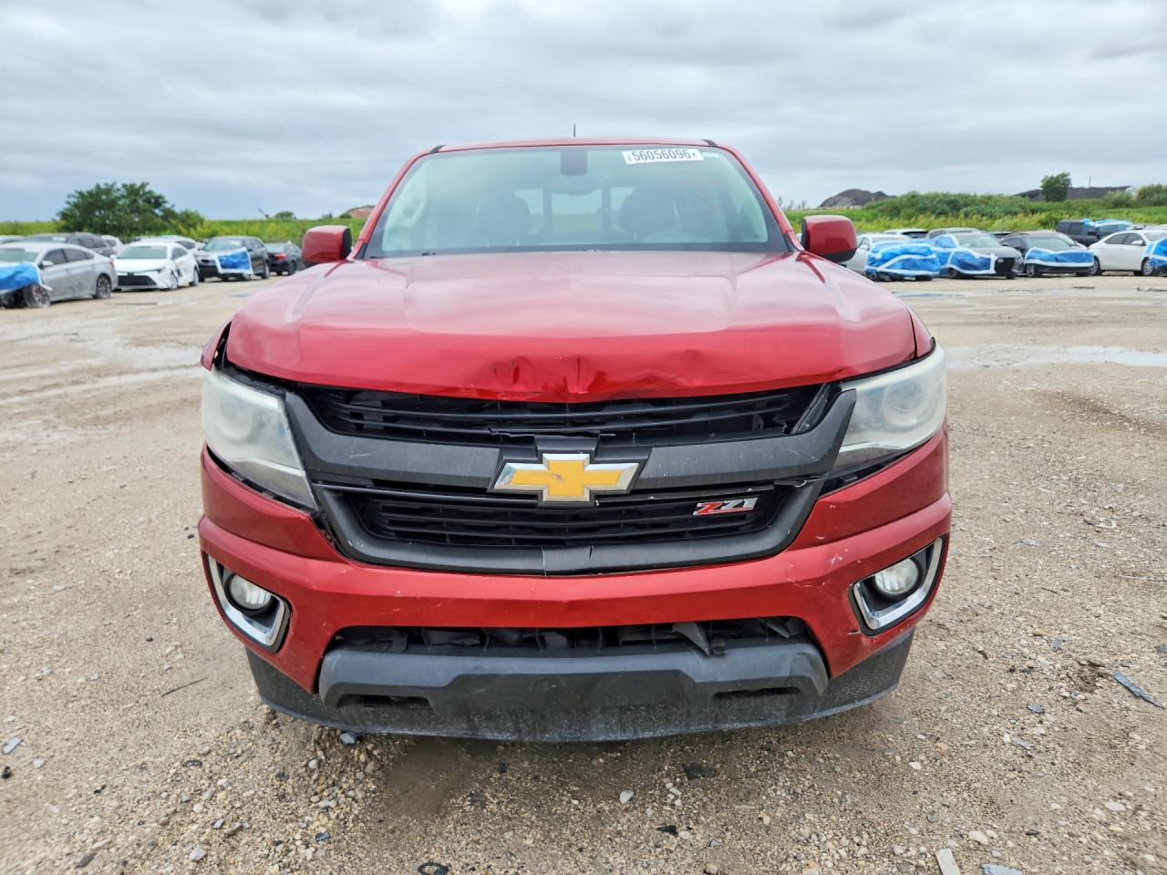 2015 Chevrolet Colorado Z71 Red vin: 1GCGSCE30F1274945